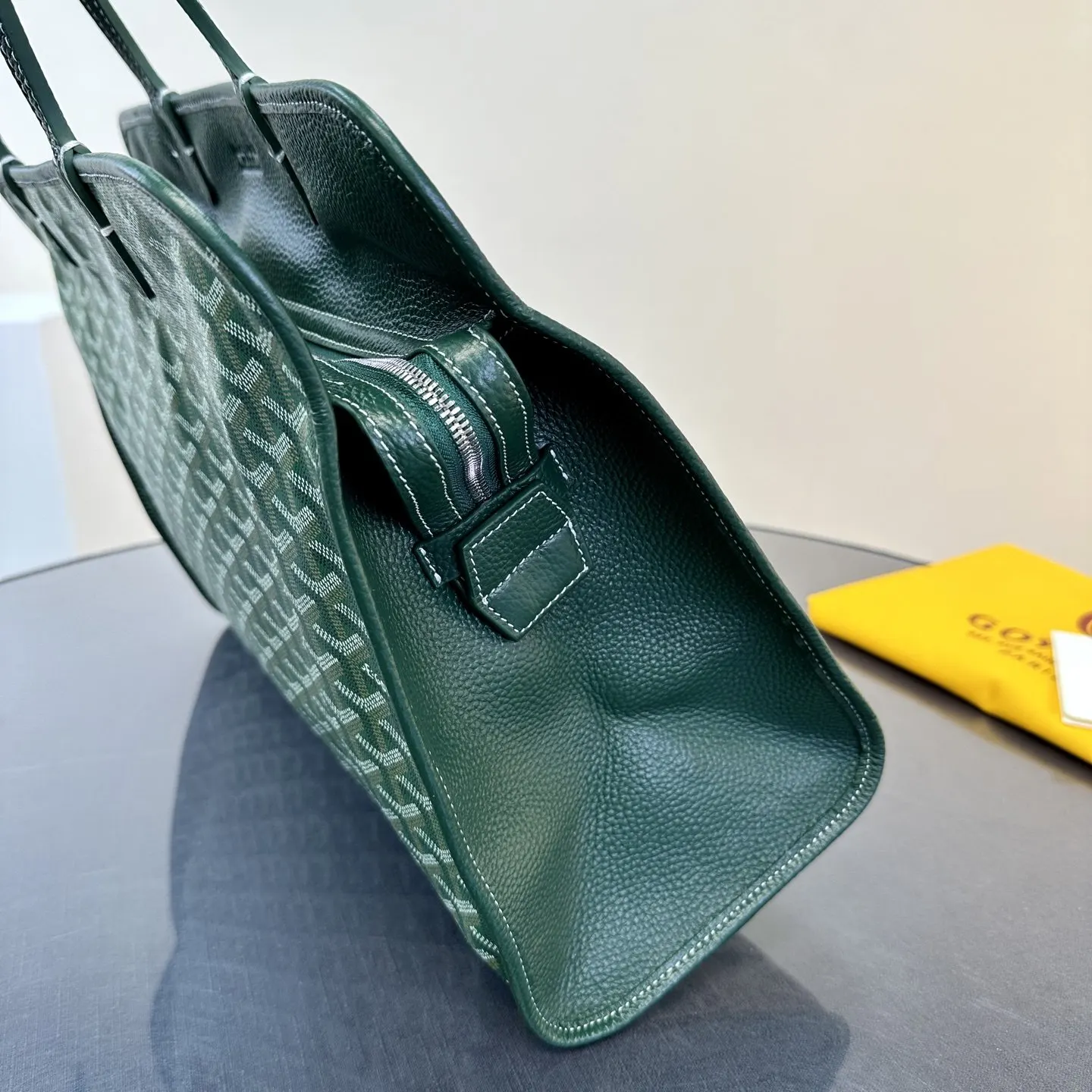 Top Handle Bag Commuter Leather