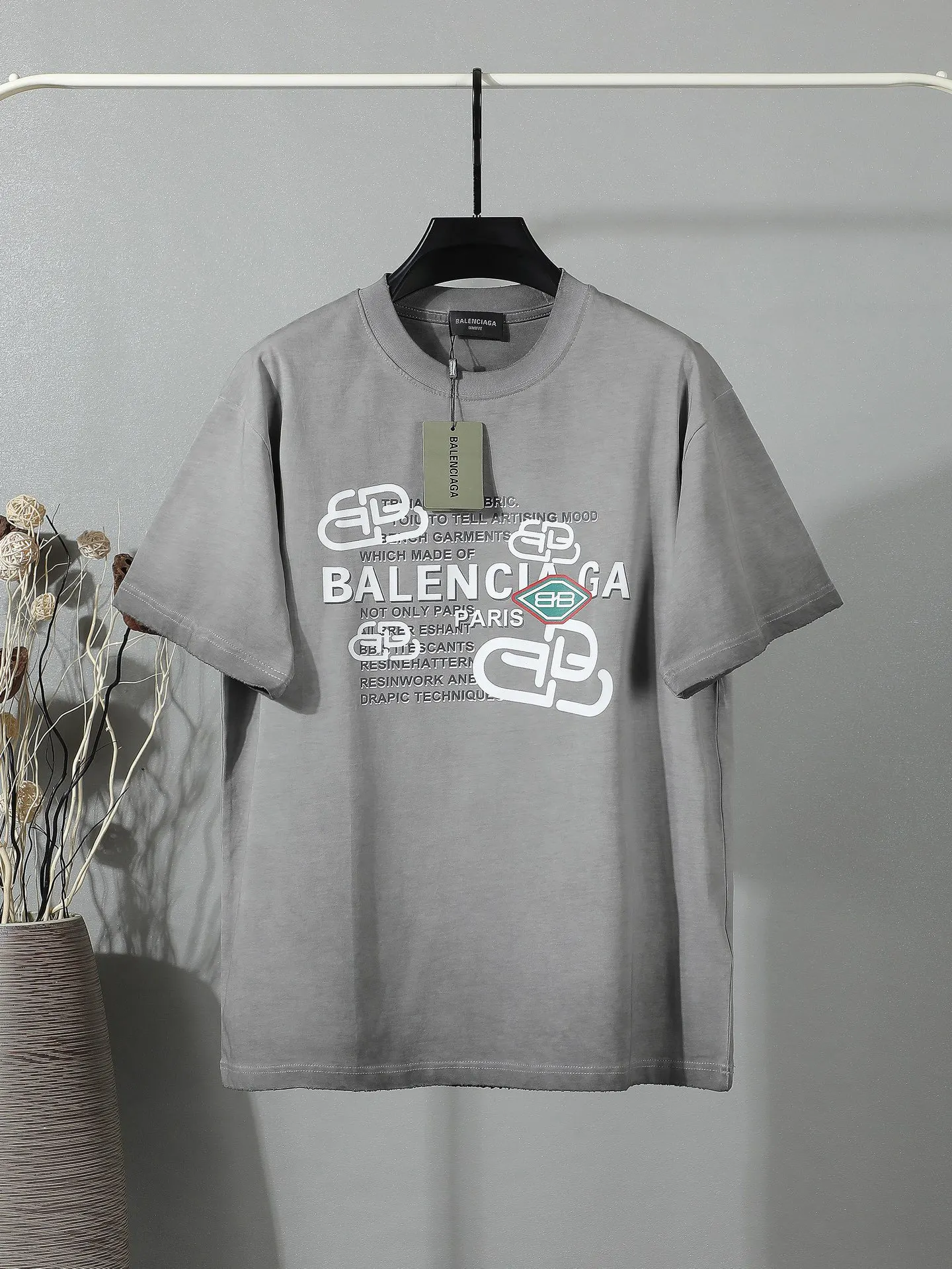 Balenciaga 26SS Logo 字母 短袖T恤 街頭休閒款