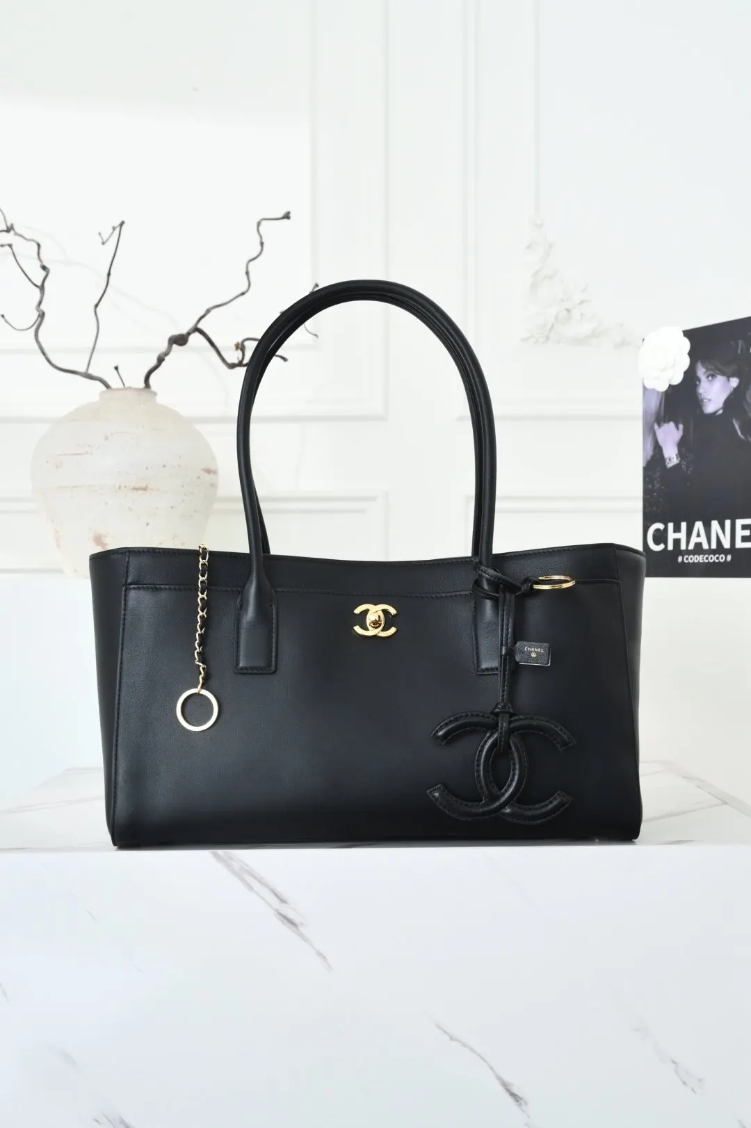 CHANEL Hobo 小牛皮 托特包 大容量托特款