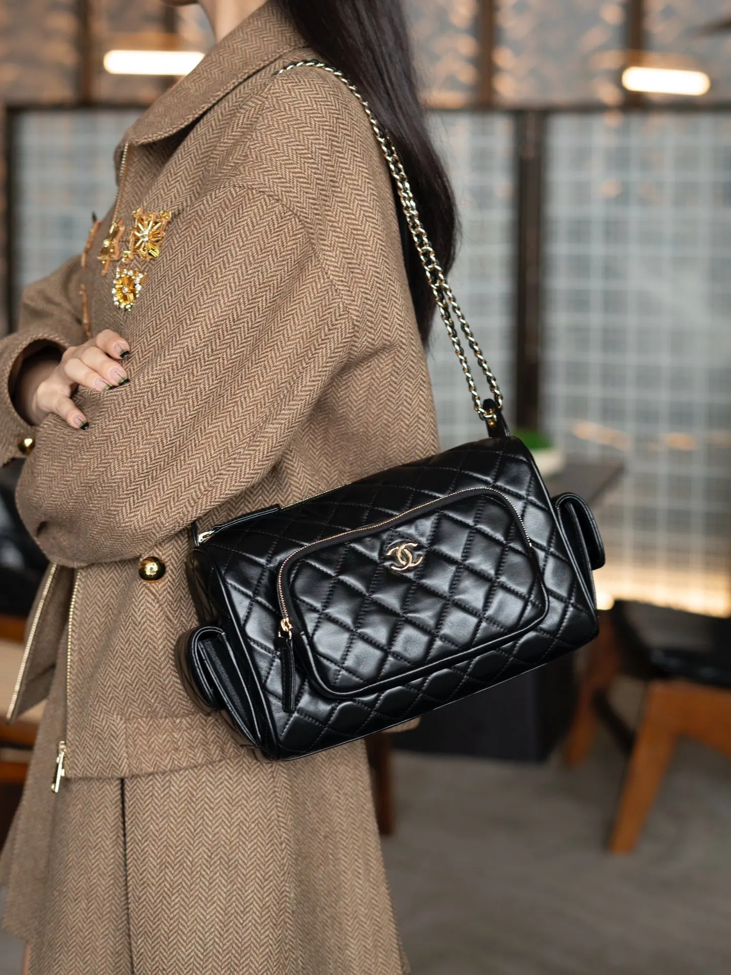 Gold Chain Bag