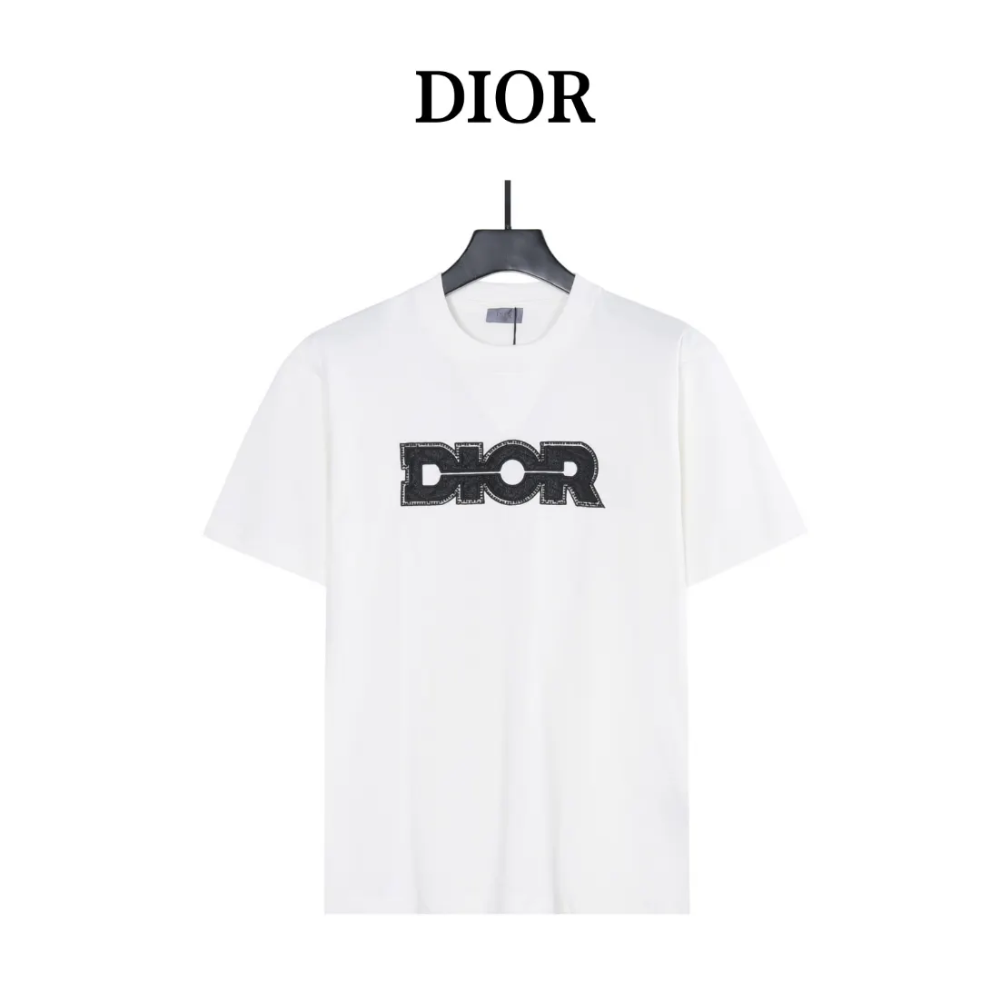 DIOR 刺繡 水洗 短袖T恤 休閒百搭款