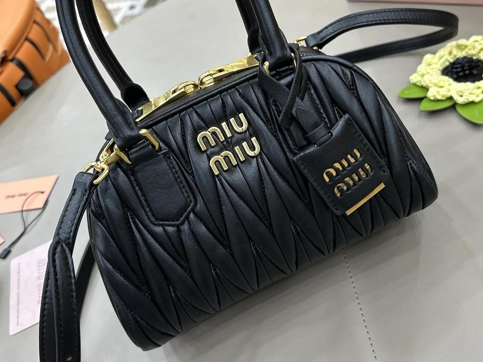 Black White Crossbody Bag Lightweight