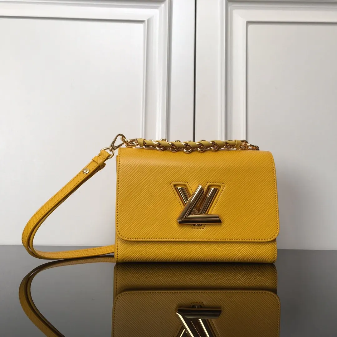 Louis Vuitton Yellow Chain Bag