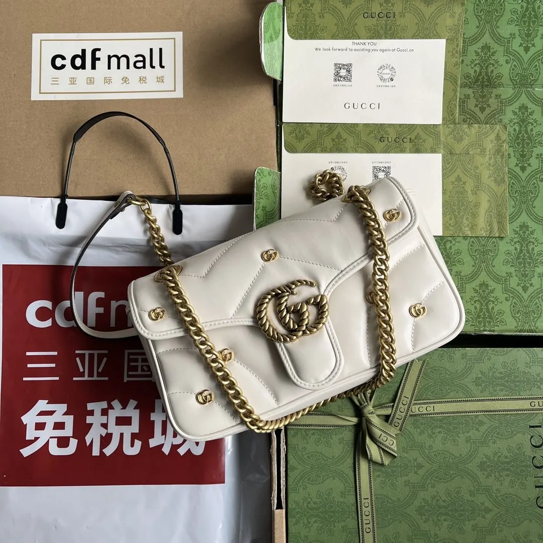 Gucci Black Gold Backpack