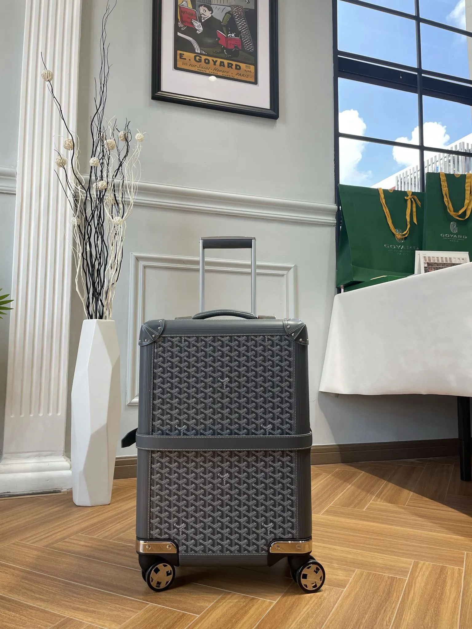 Goyard Suitcase Travel Lightweight Classic