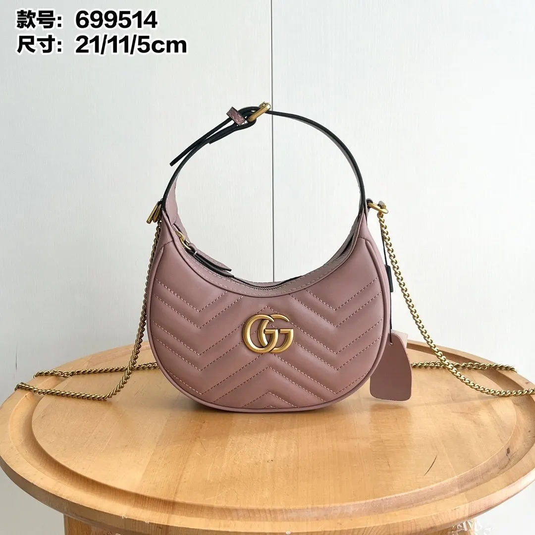 Gucci Marmont 絎縫皮革錢包 日常收納款