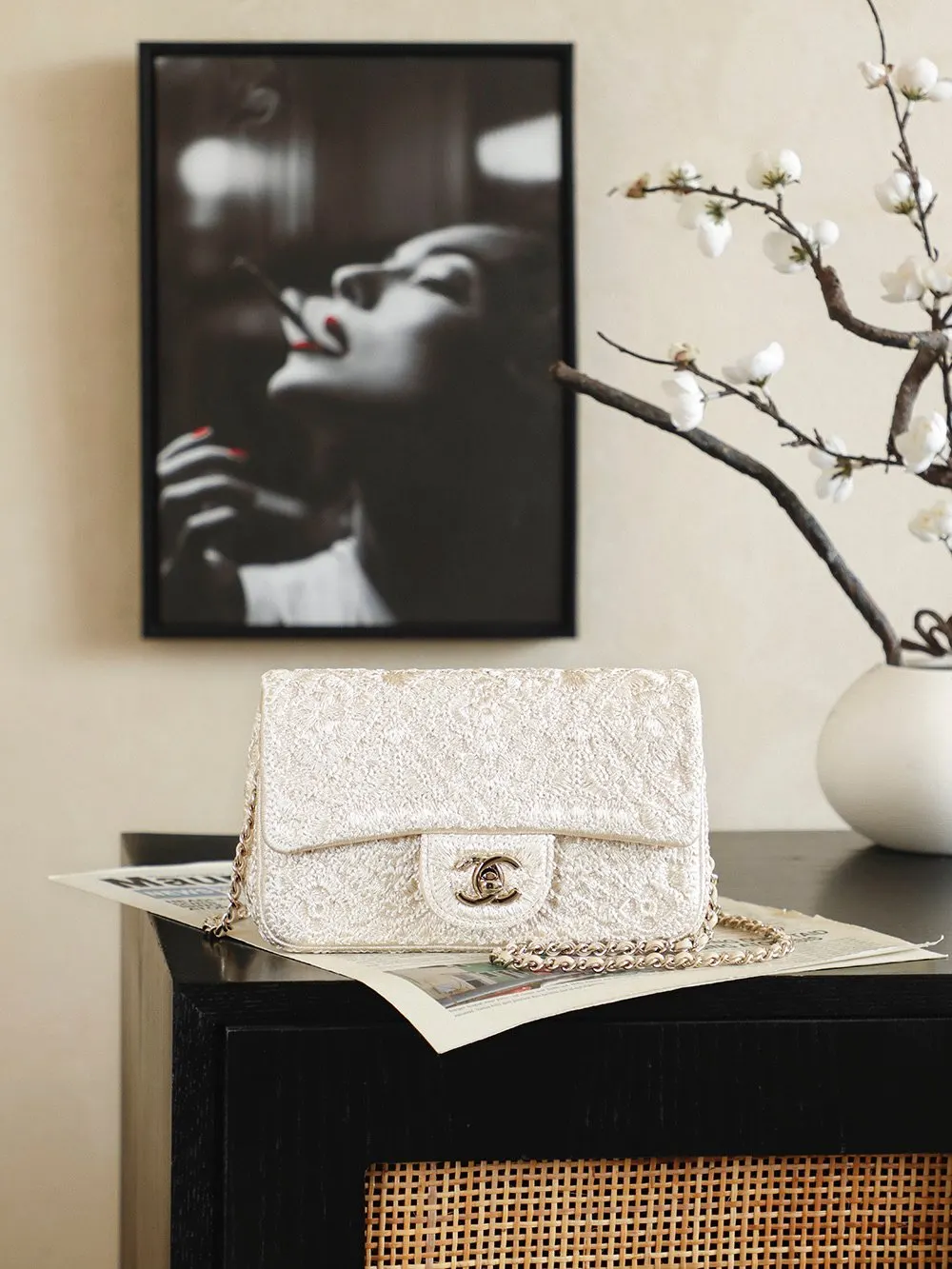 CHANEL 粉色 手提包 通勤手提款