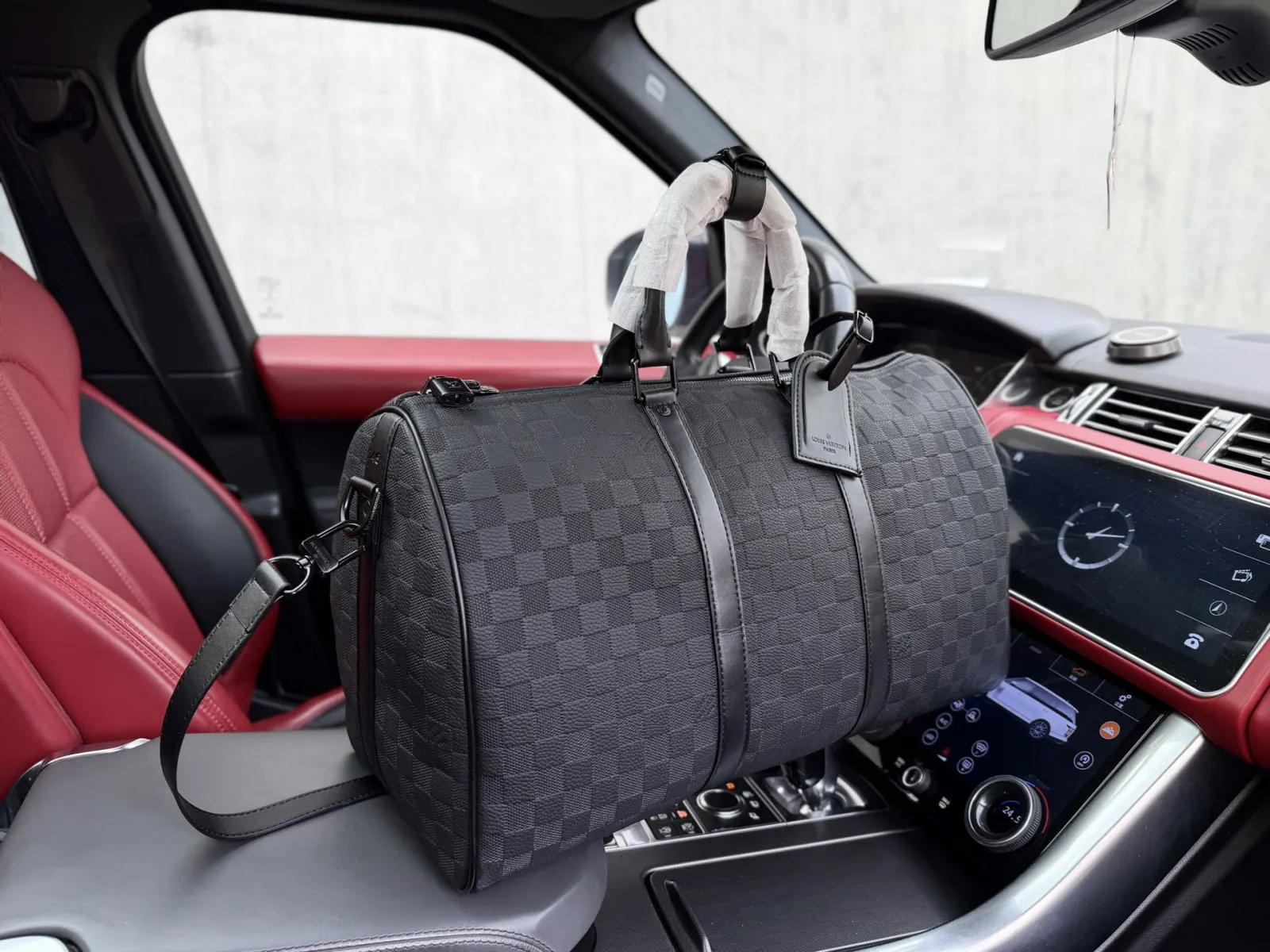 LV Keepall 黑色 牛皮 旅行袋 大容量旅行款