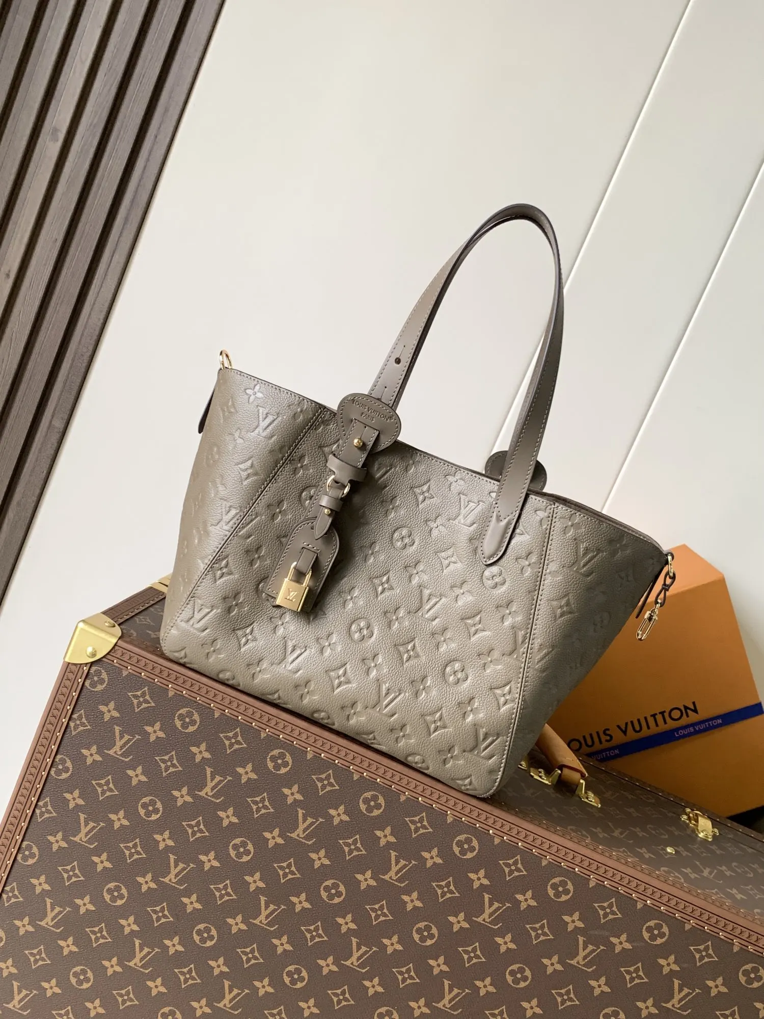 LV Hobo 黑色 牛皮 托特包 大容量托特款
