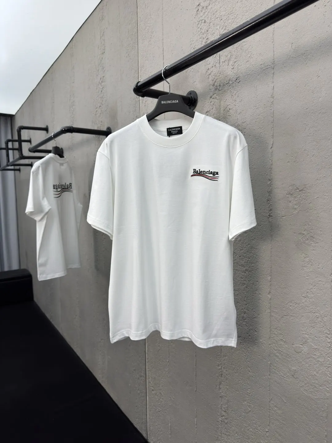Balenciaga 純棉 Logo 短袖T恤 街頭休閒款