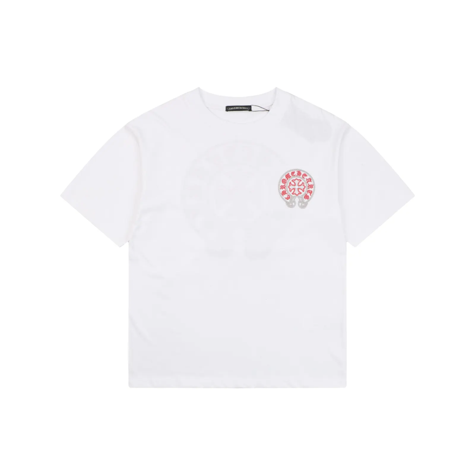 Chrome Hearts 刺繡 水洗 短袖T恤 日常百搭款(數字1) Chrome Hearts 刺繡 水洗 短袖T恤 日常百搭款(數字1)