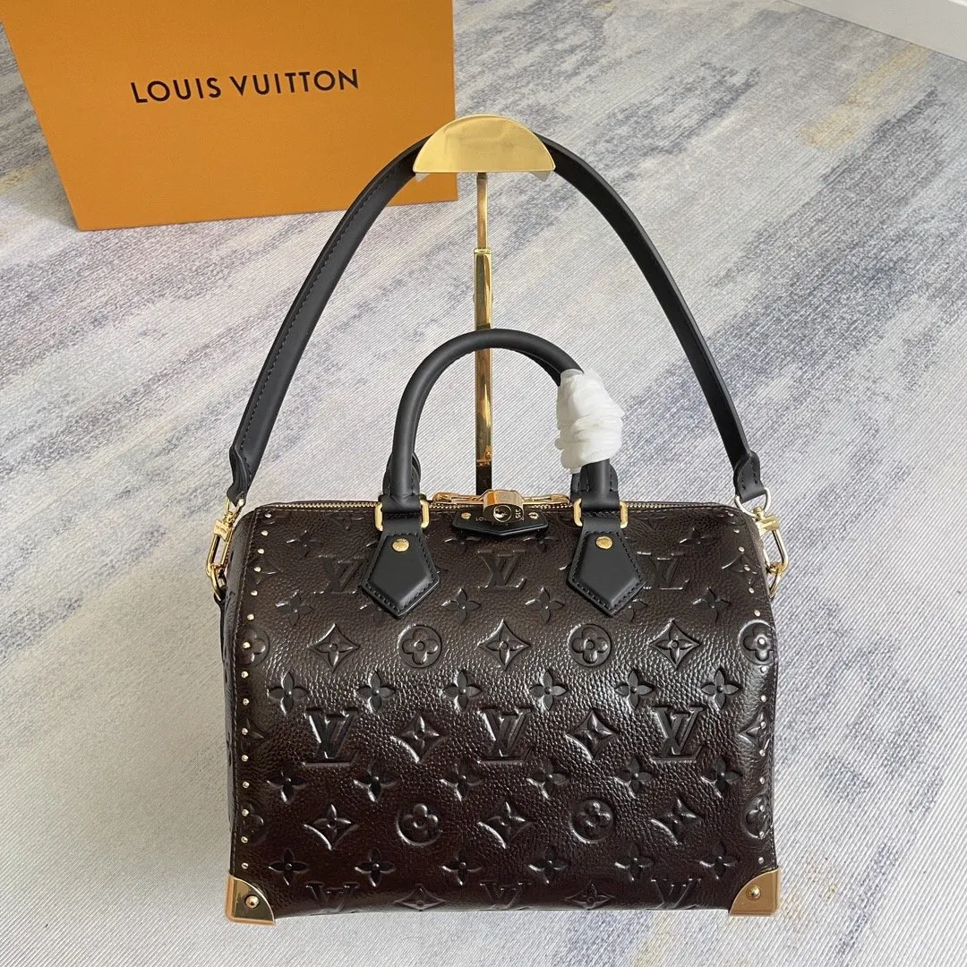 LV Speedy 牛皮 收納包 旅行收納款