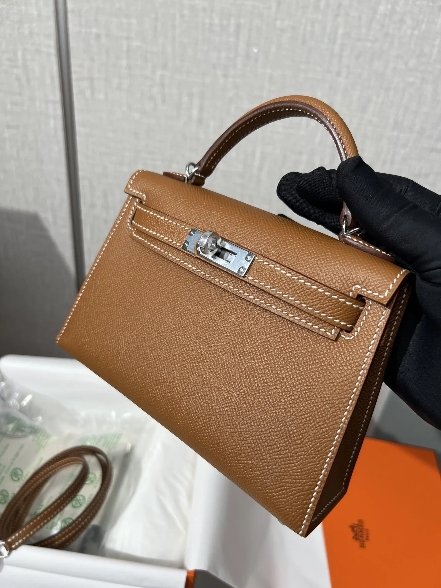 Kelly Mini 二代 B刻 世上绝 斜挎包 轻便斜挎款