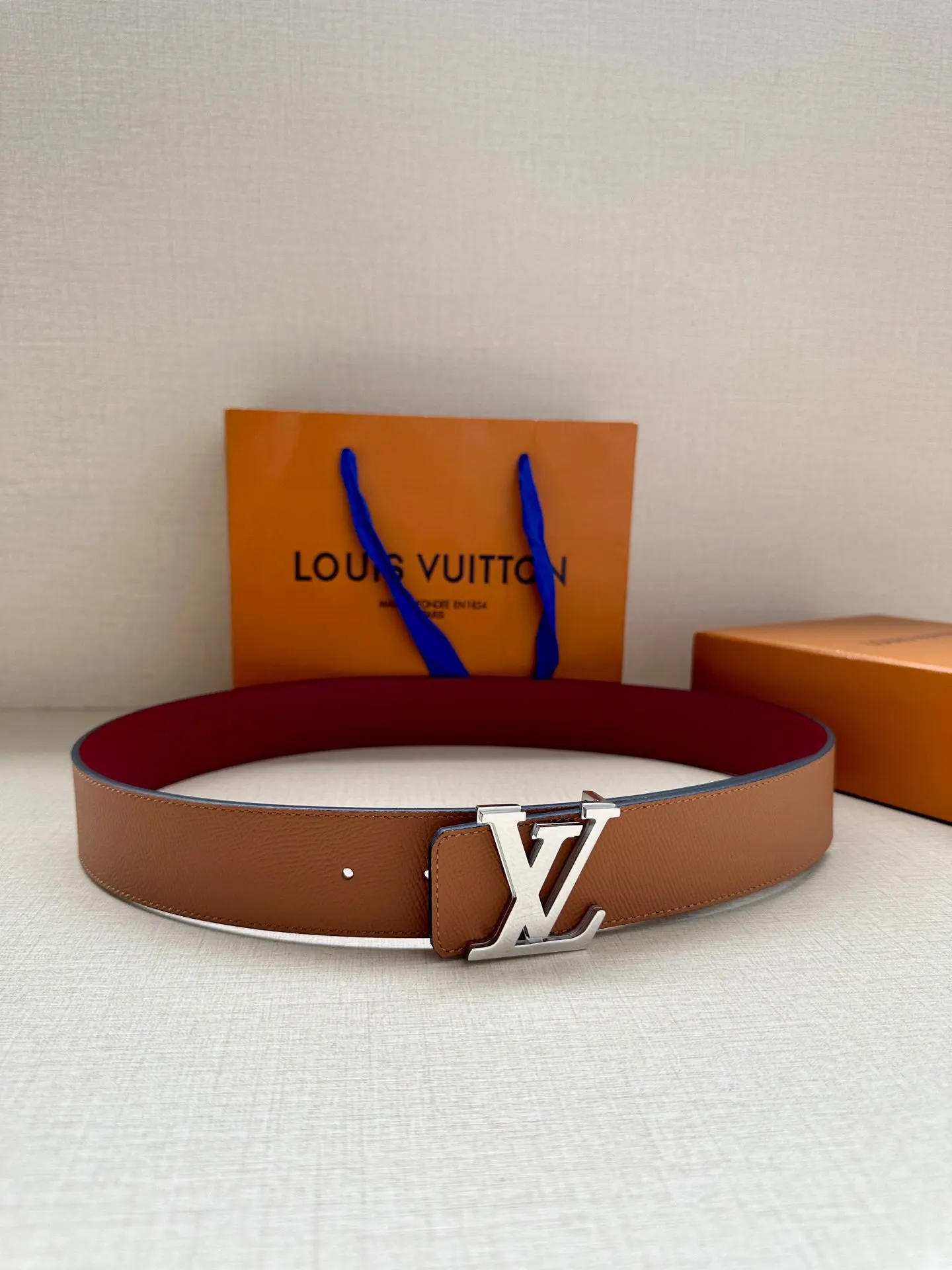LV 雙面腰帶 商務休閒款