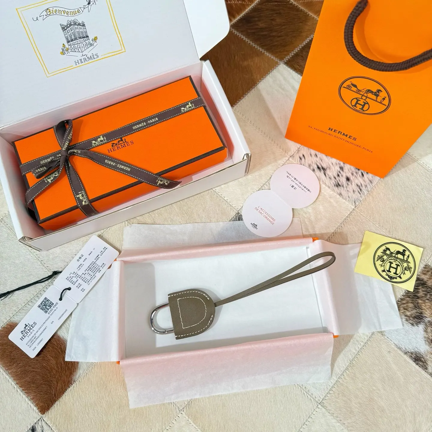 Hermes Roulis 牛皮 斜背包 經典款