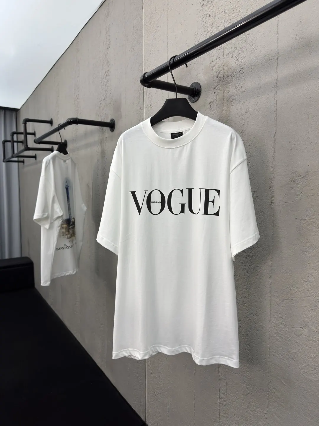 Balenciaga 白色 短袖T恤 街頭休閒款
