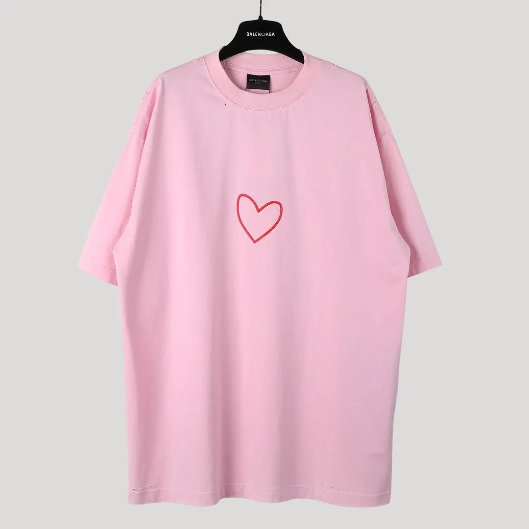 Balenciaga Logo 短袖T恤 街頭休閒款