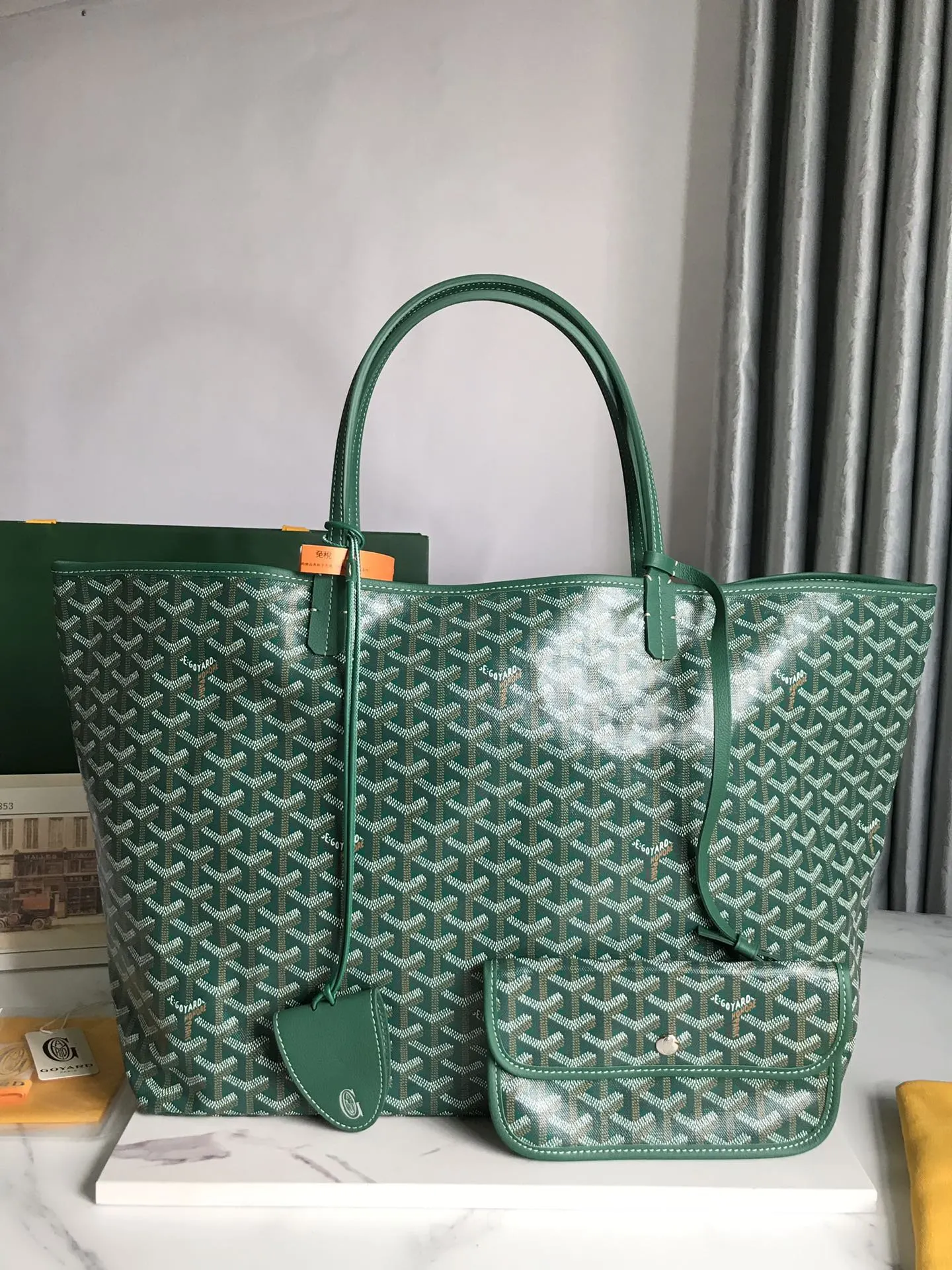 Green Tote Bag