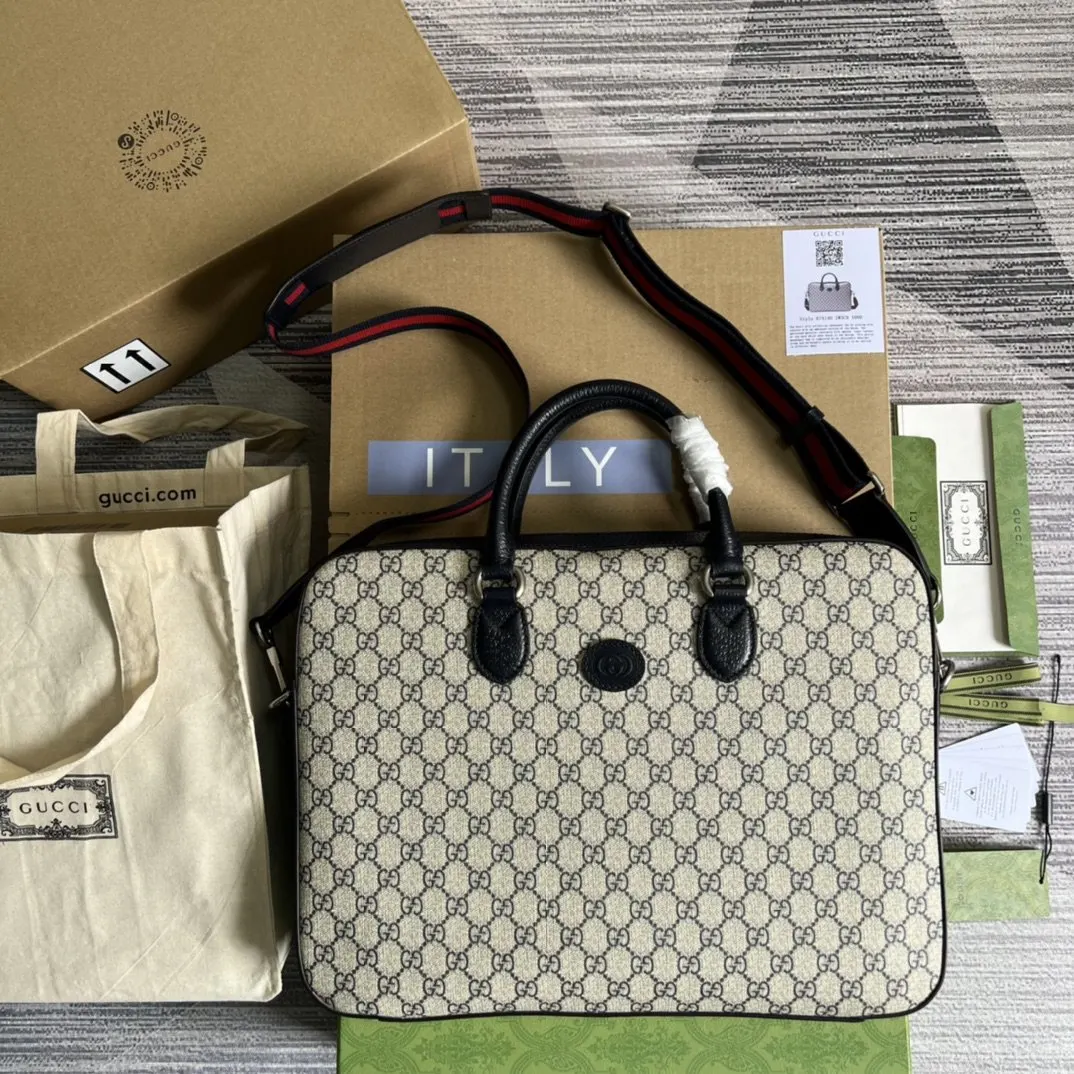Gucci Briefcase Business Commuter