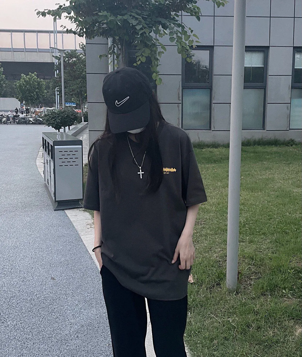Balenciaga Logo Letter Short Sleeve T-Shirt Street Casual