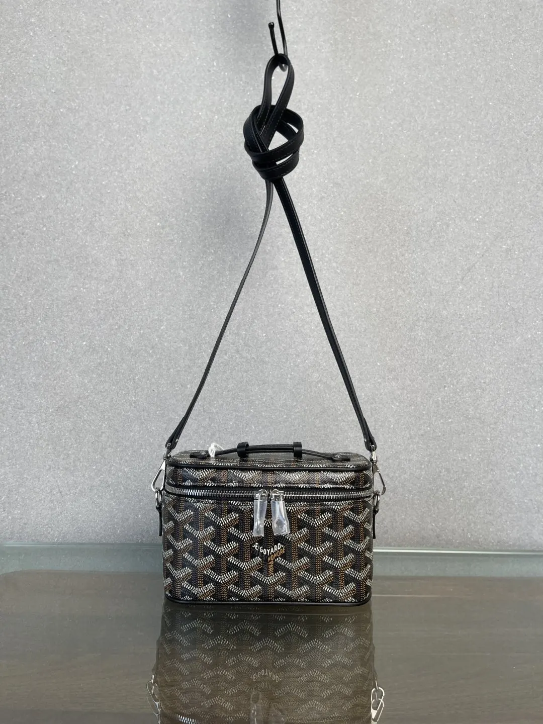 Goyard 黑色 小牛皮 化妝包 便携收納款