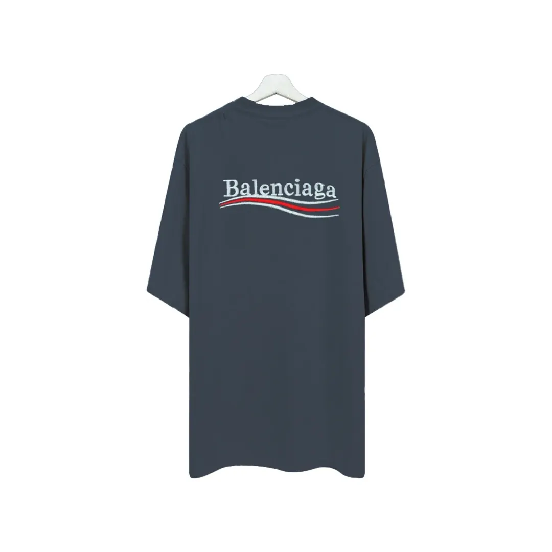 Balenciaga 米白 純棉 Logo 短袖T恤(數字2) Balenciaga 米白 純棉 Logo 短袖T恤(數字2)
