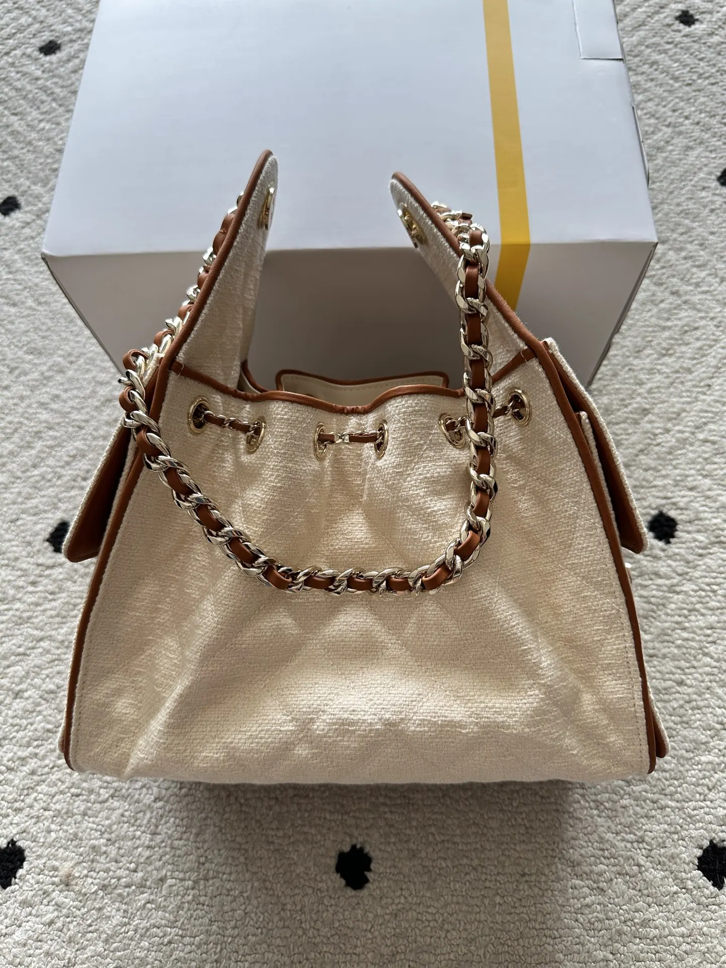 CHANEL 牛皮 腋下包 复古腋下背款