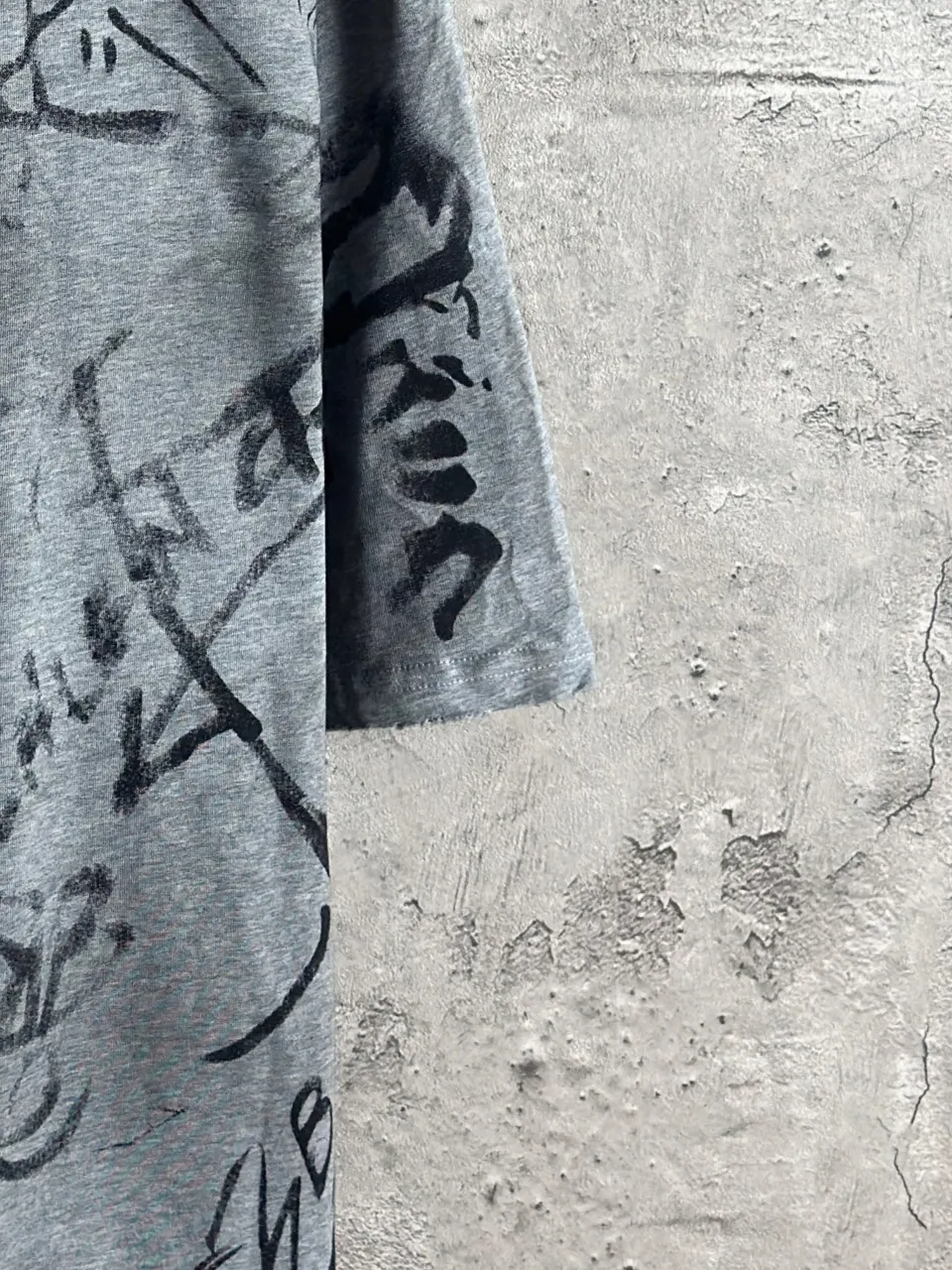 Balenciaga 花灰 刺绣 短袖T恤