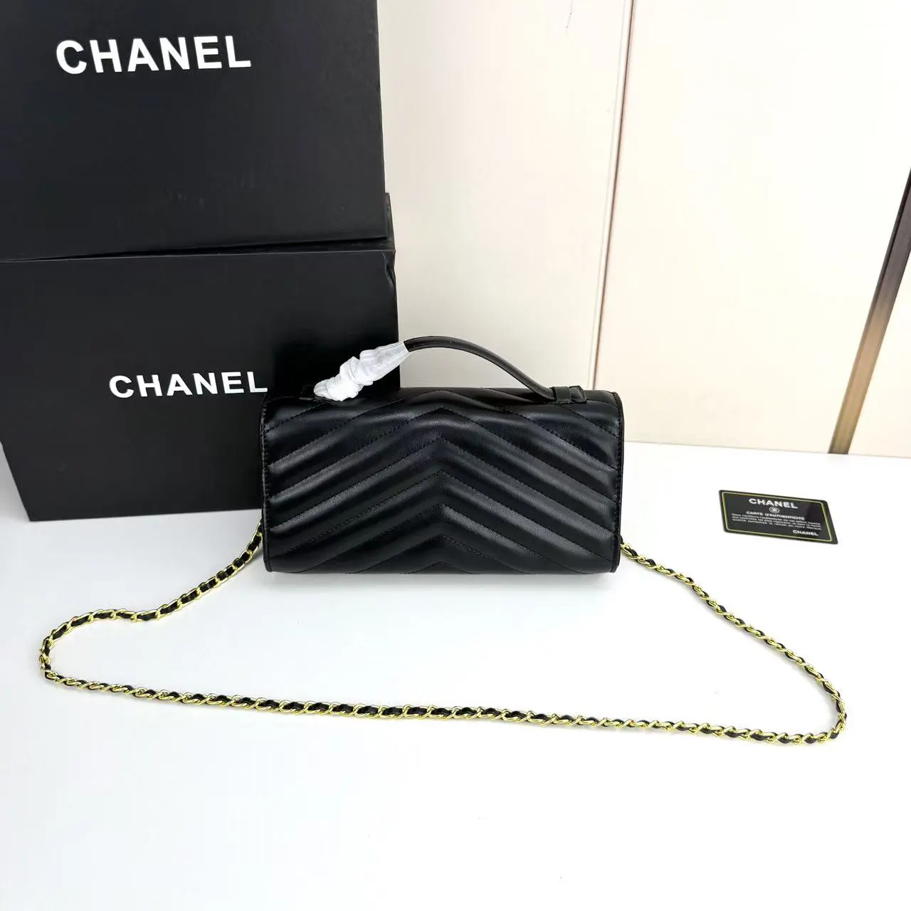CHANEL 皮革 時尚爱好者必入 手拿包 精致手拿款