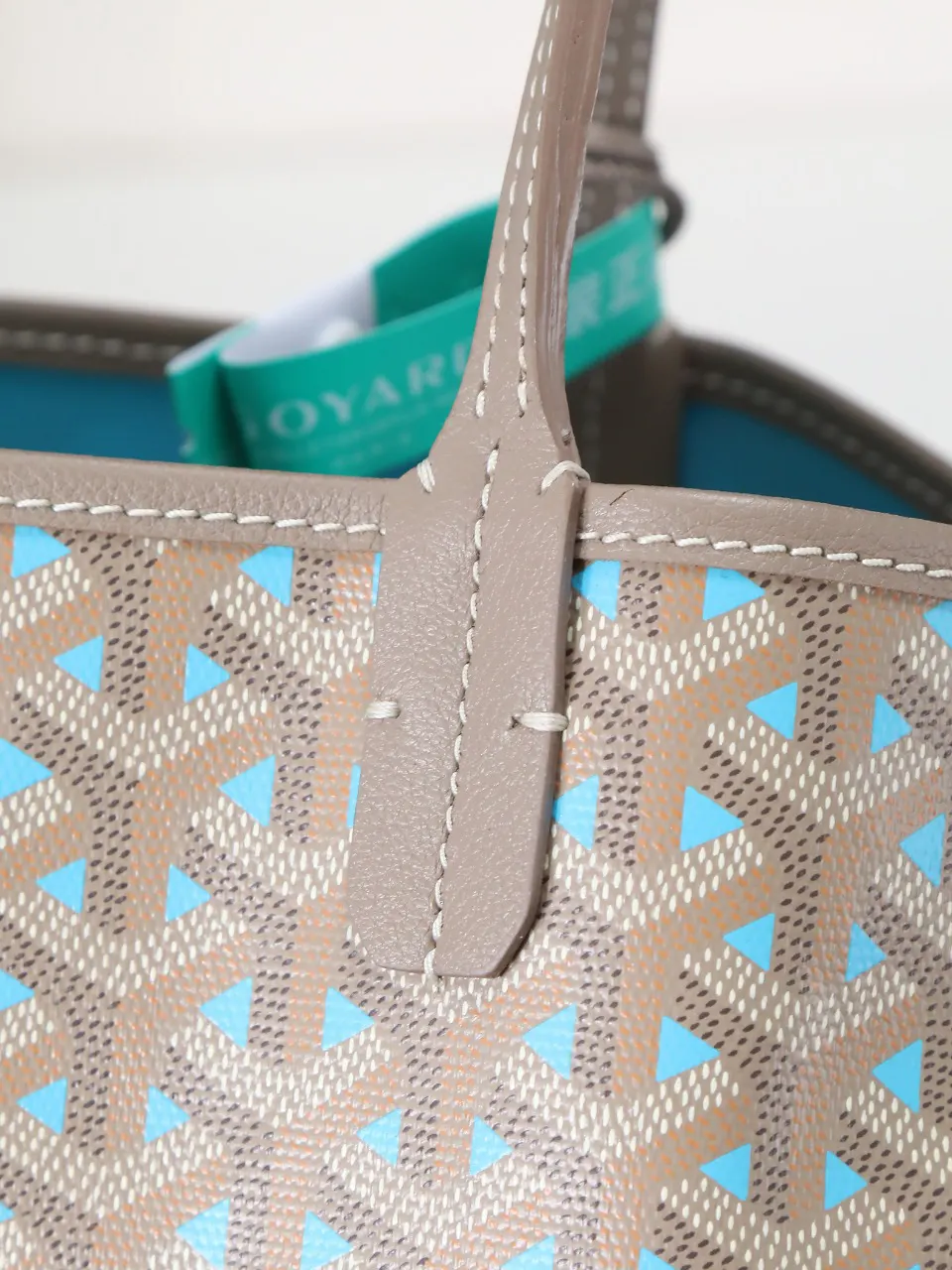 Goyard Hobo Shoulder Bag Vintage Canvas