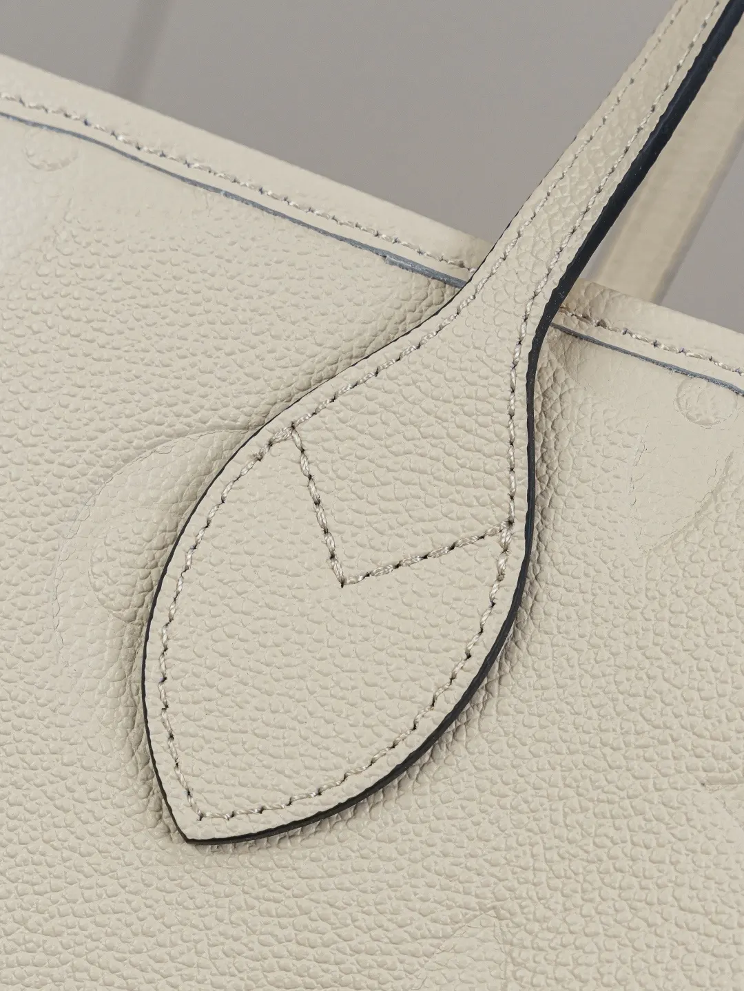 Neverfull 奶白 牛皮 收纳包 旅行收纳款