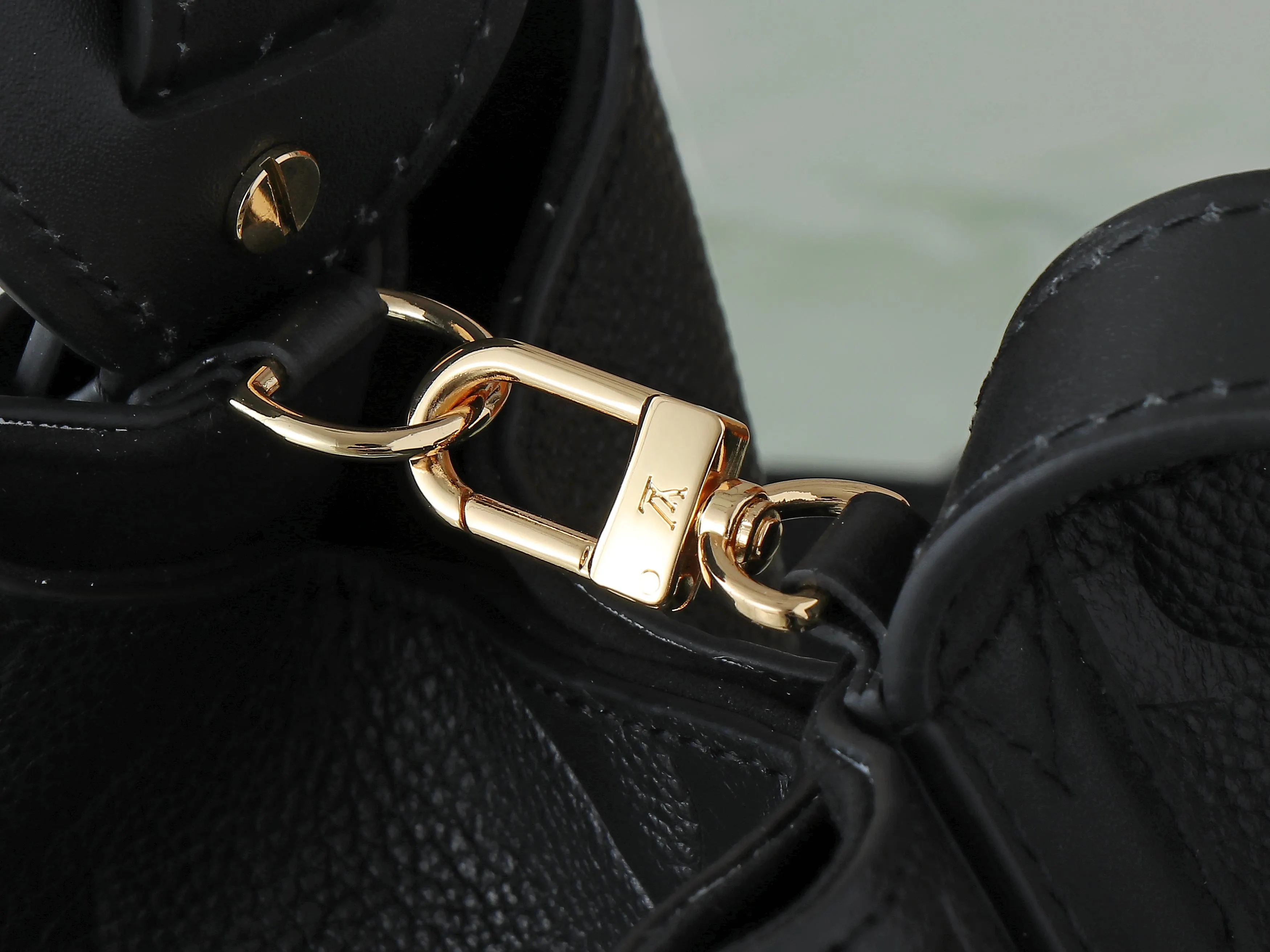 Black Bucket Bag Casual Canvas