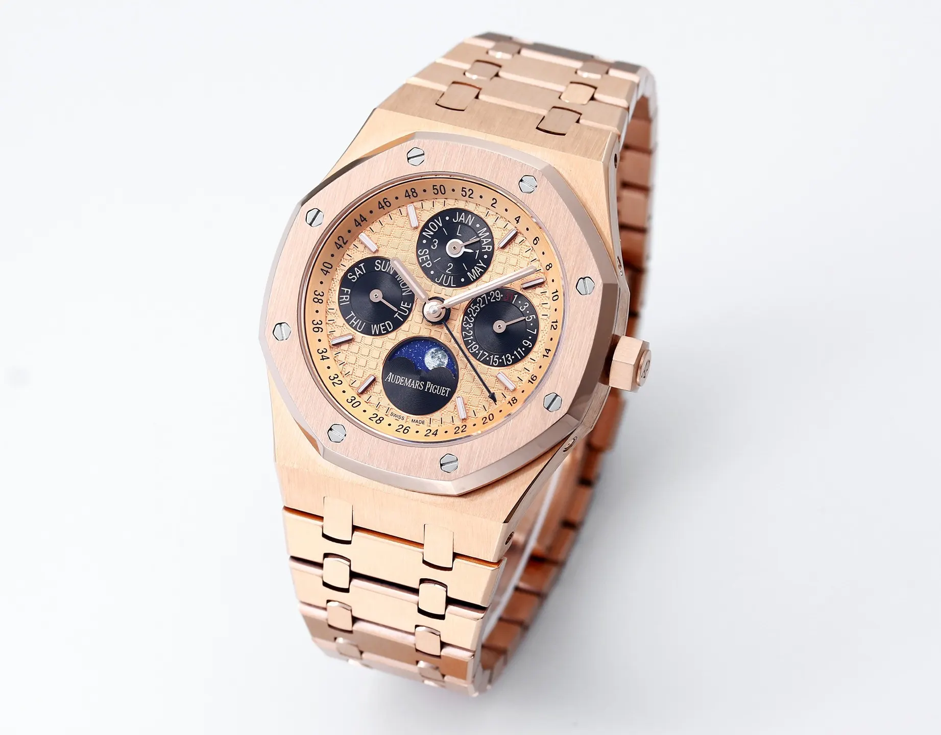 Audemars Piguet 蓝色 手表 经典腕表款
