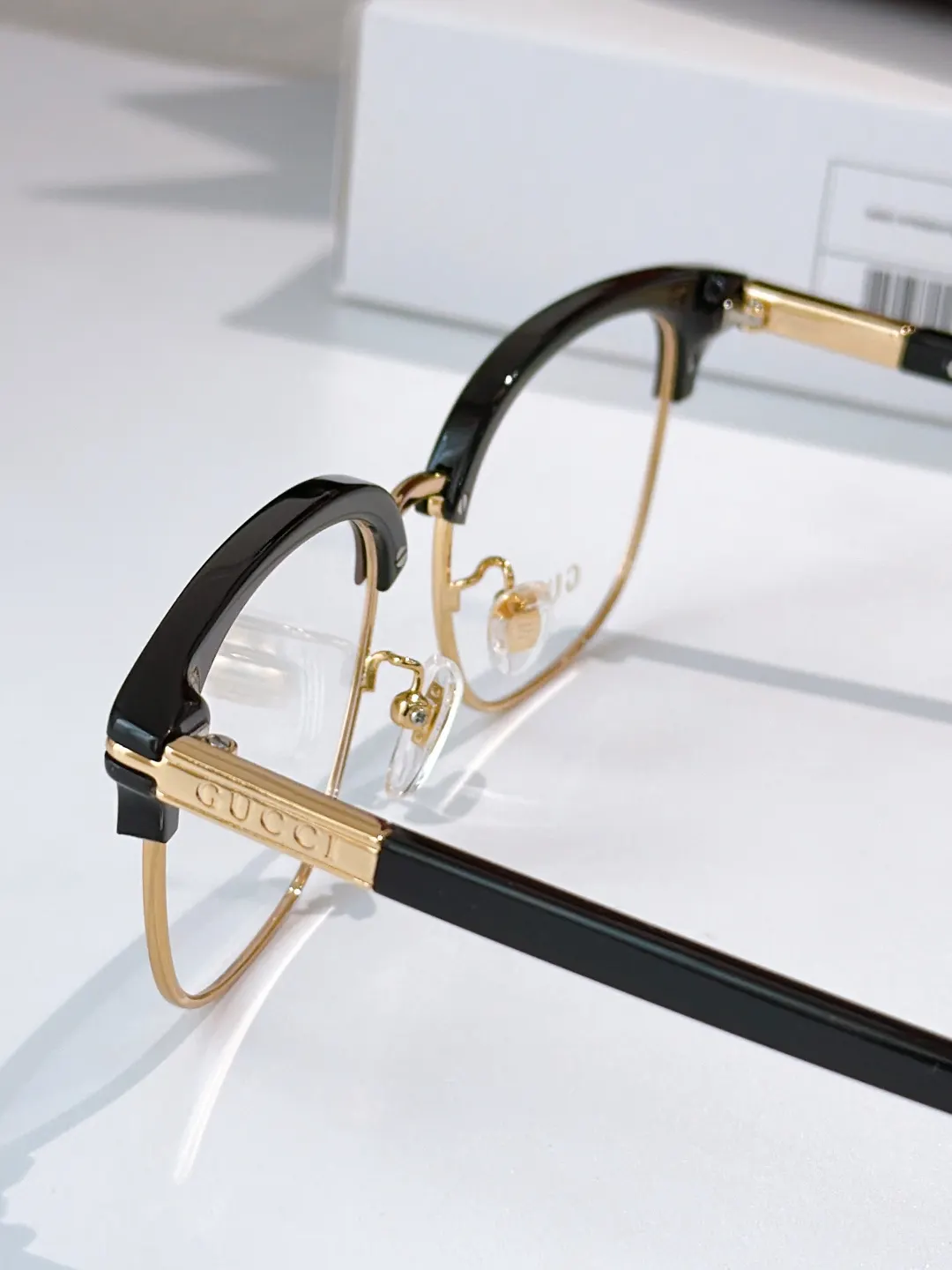 Gucci 方框太陽眼鏡 黑色 太陽鏡