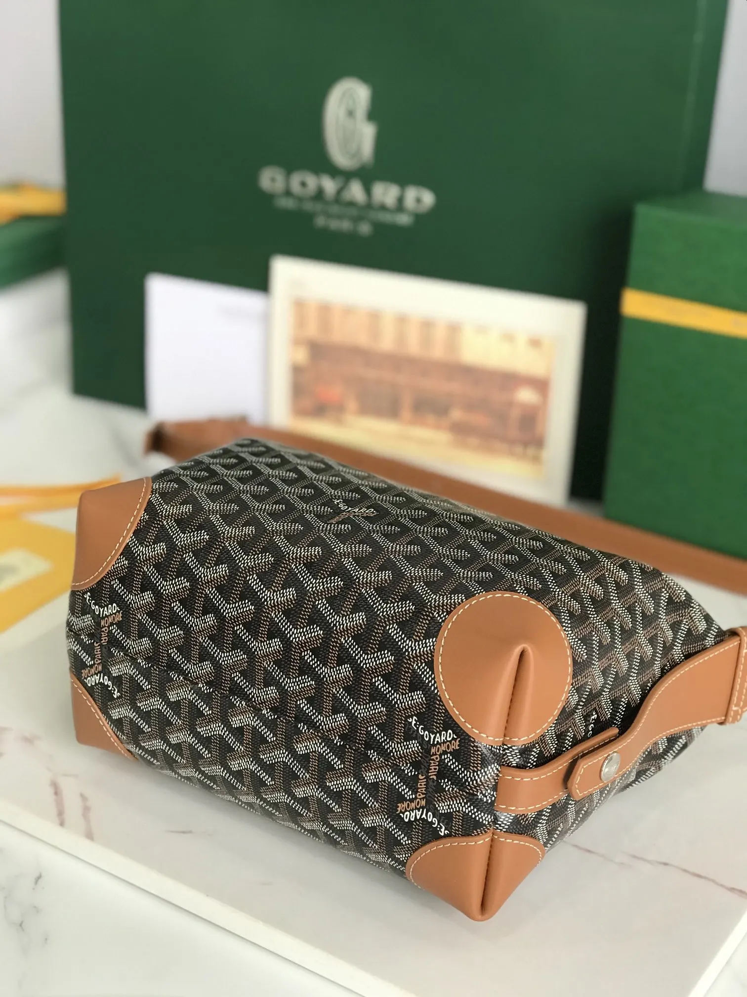 Goyard 戈雅 化妆包Boeing 化妆包收纳袋 内里有 手拿包 精致手拿款