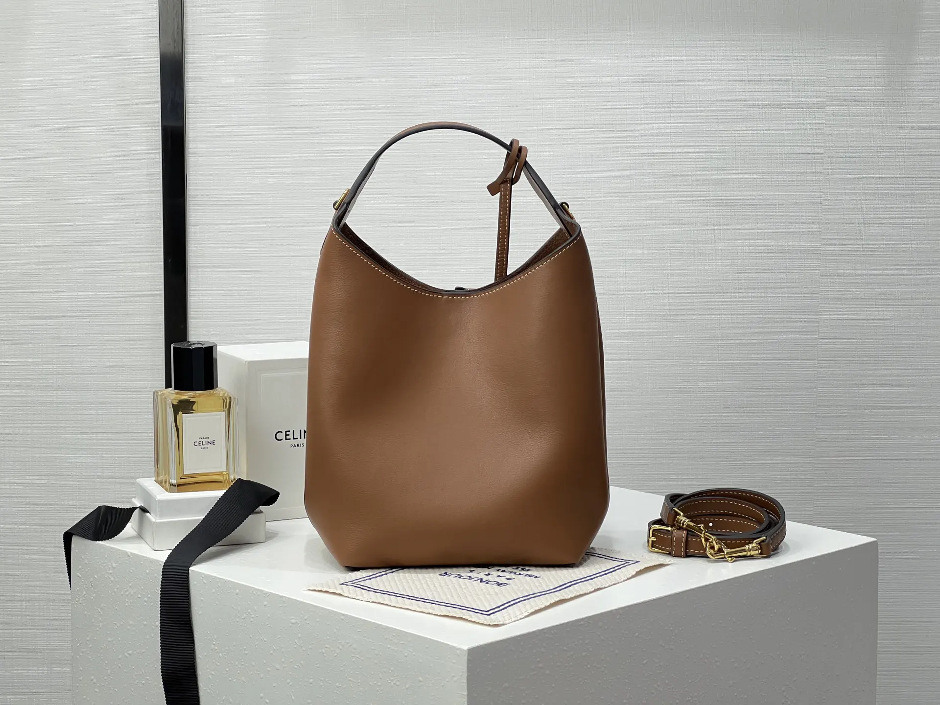 Bucket Bag Casual Leather