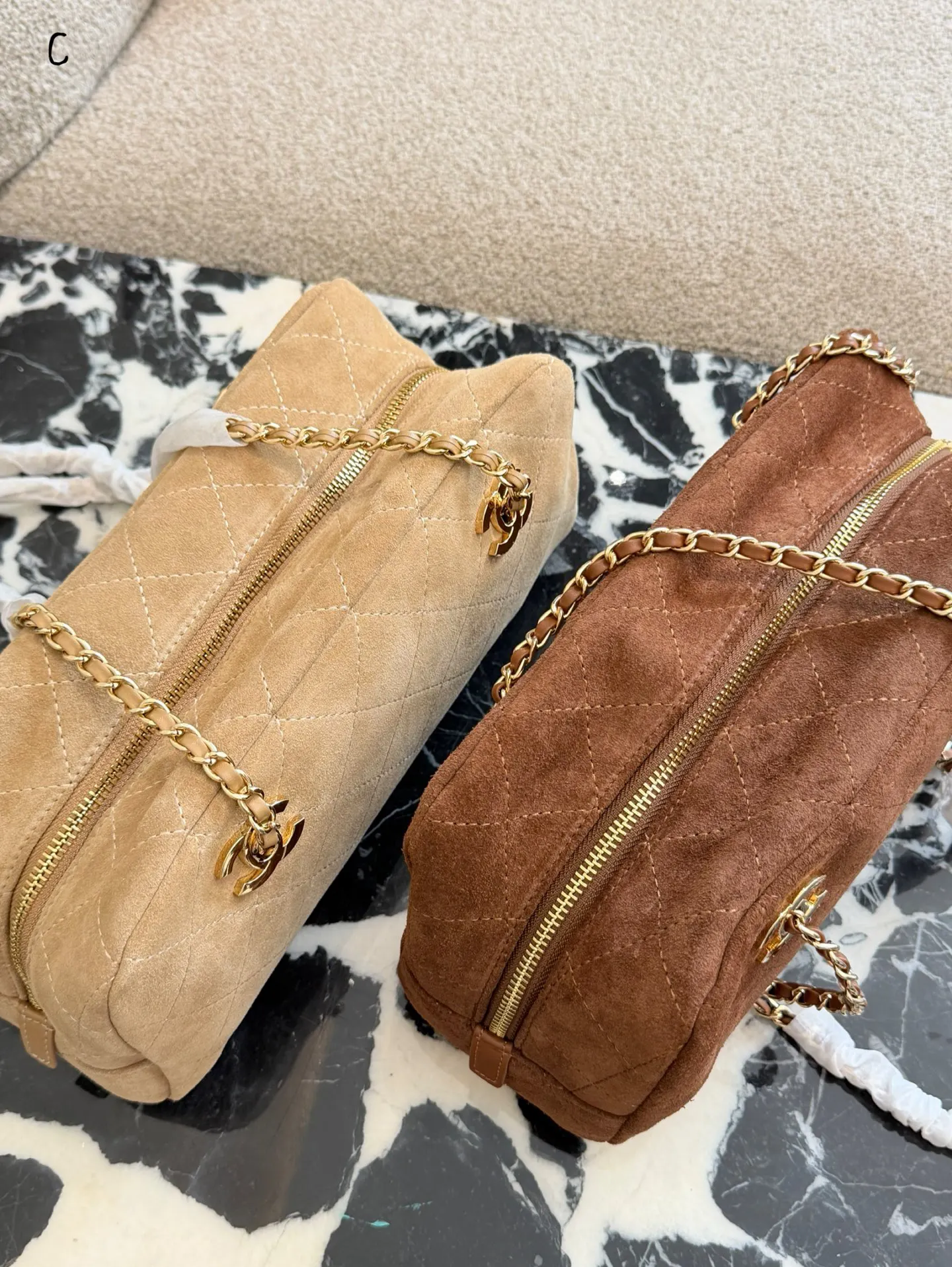 Chanel Brown Chain Bag Image 9 Chanel Brown Chain Bag Image 9