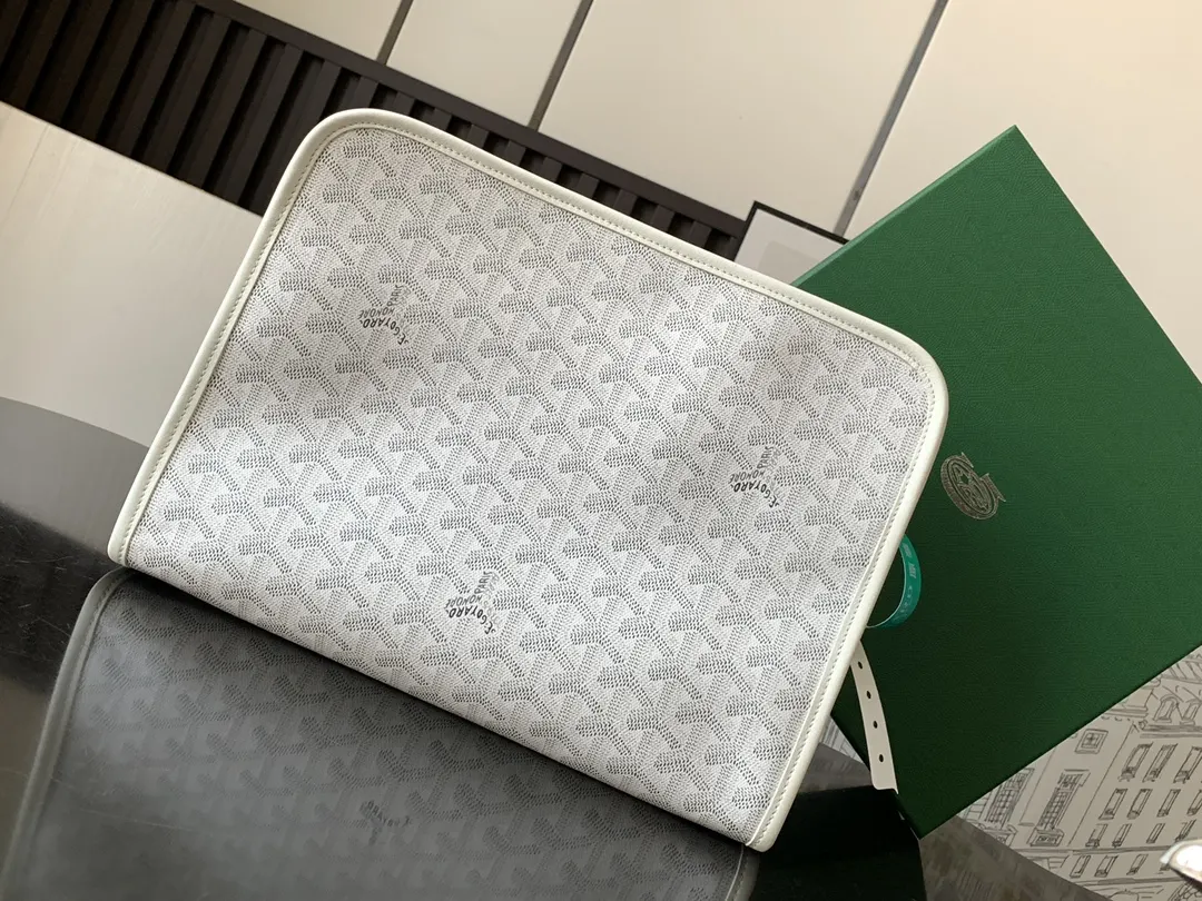 Goyard 白色 化妆包 便携收纳款