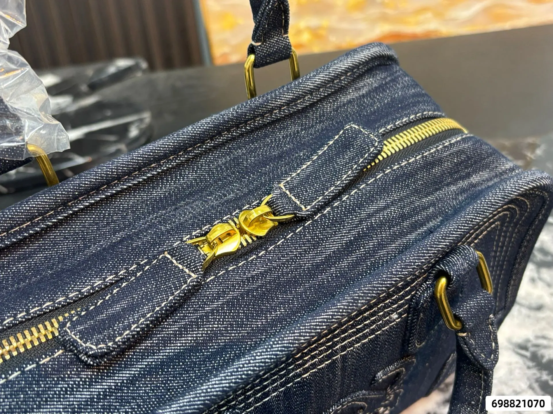 Loewe 拼色 帆布 这才是罗意威最值得入的中古包吧 斜挎包 轻便斜挎款