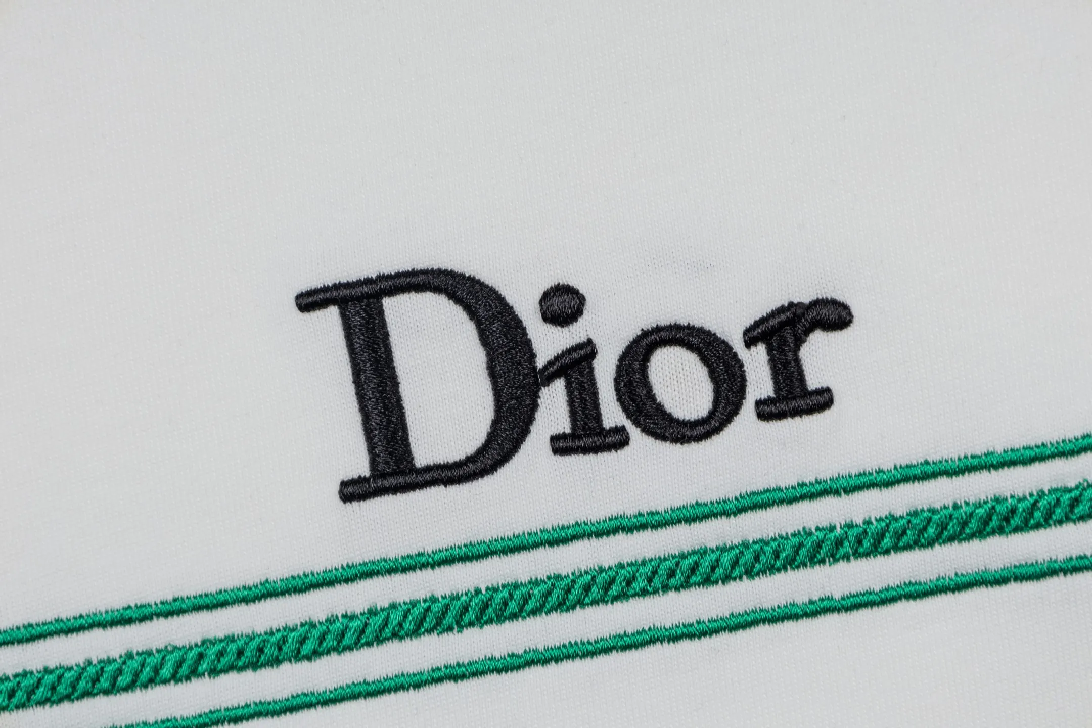 DIOR 刺绣 短袖T恤 休闲百搭款