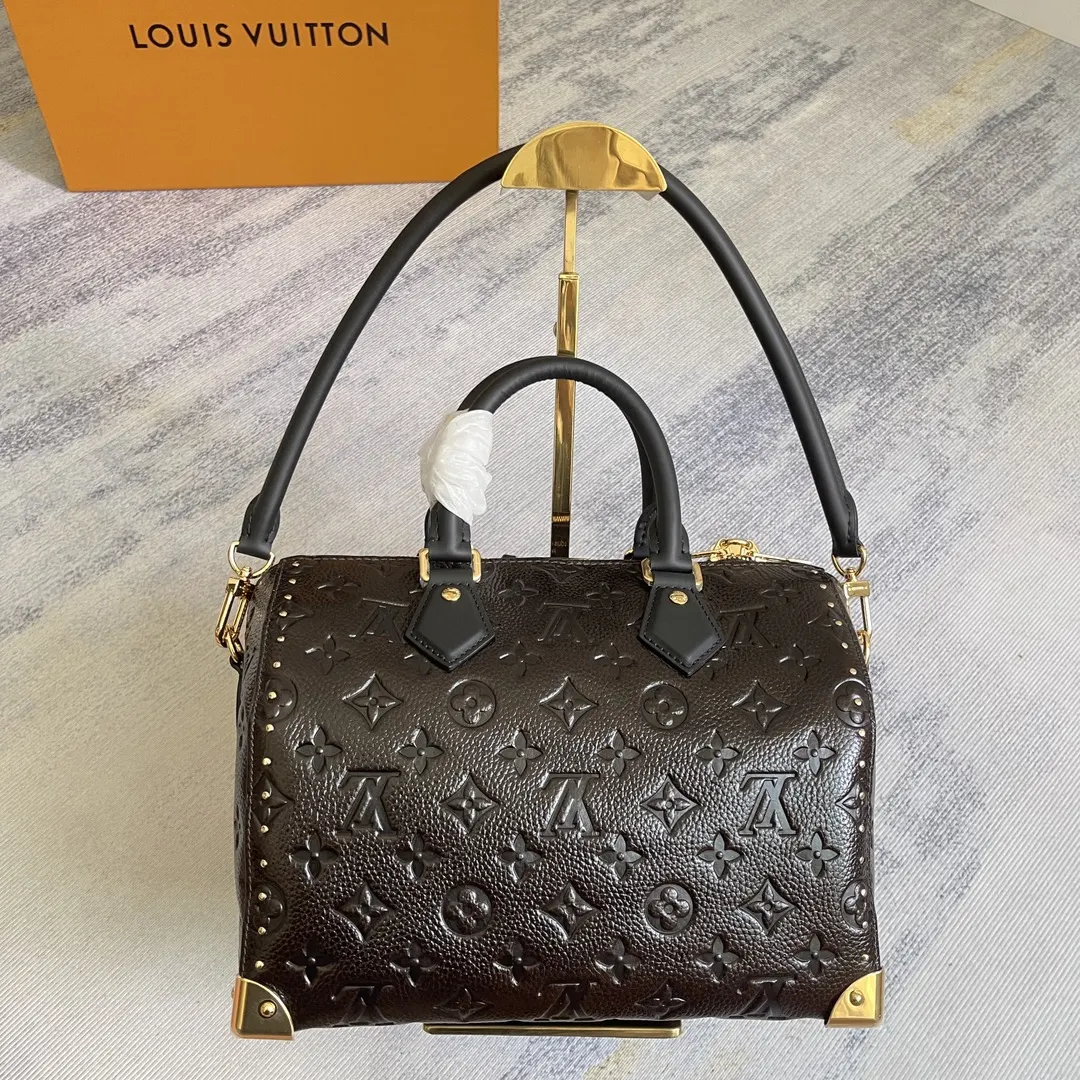 LV Speedy 牛皮 收納包 旅行收納款