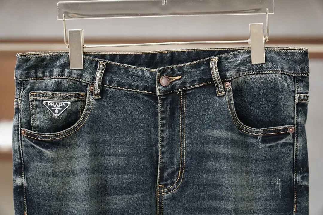 Prada Denim Jeans Relaxed Fit Pants