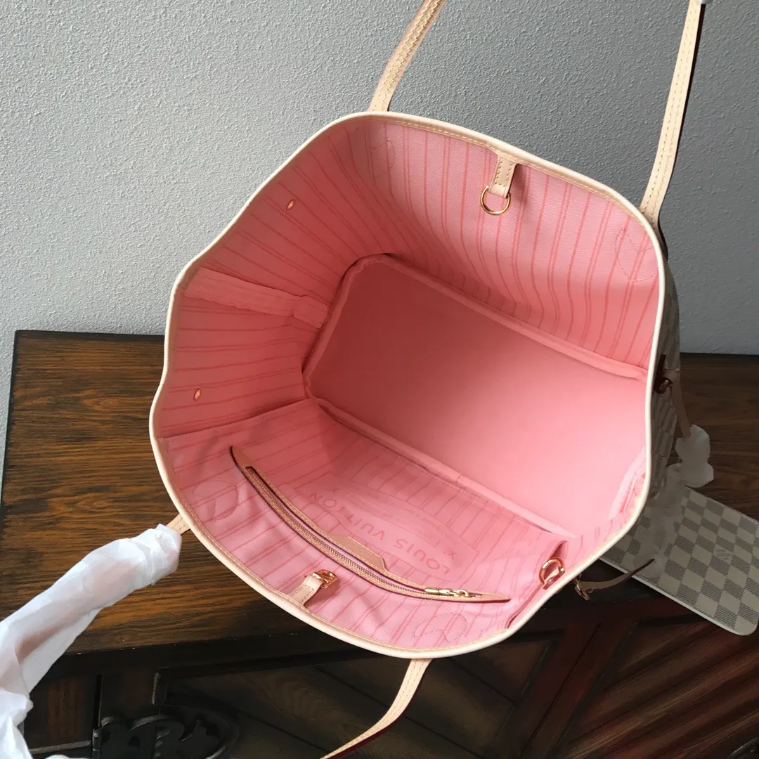 LV Neverfull 金色 牛皮 手拿包 精致手拿款