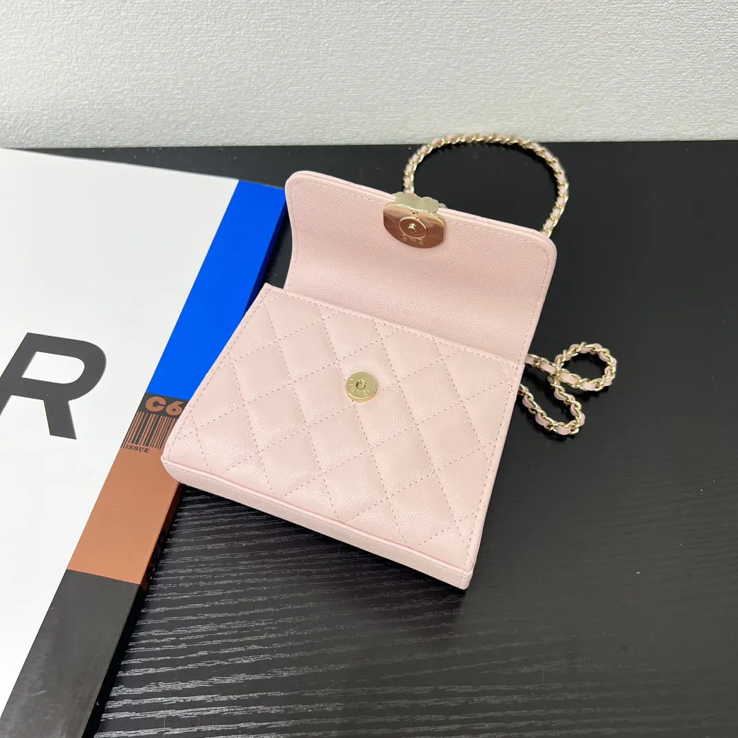 Chanel 牛皮Kelly手柄包 手提斜挎 手提包(數字7) Chanel 牛皮Kelly手柄包 手提斜挎 手提包(數字7)
