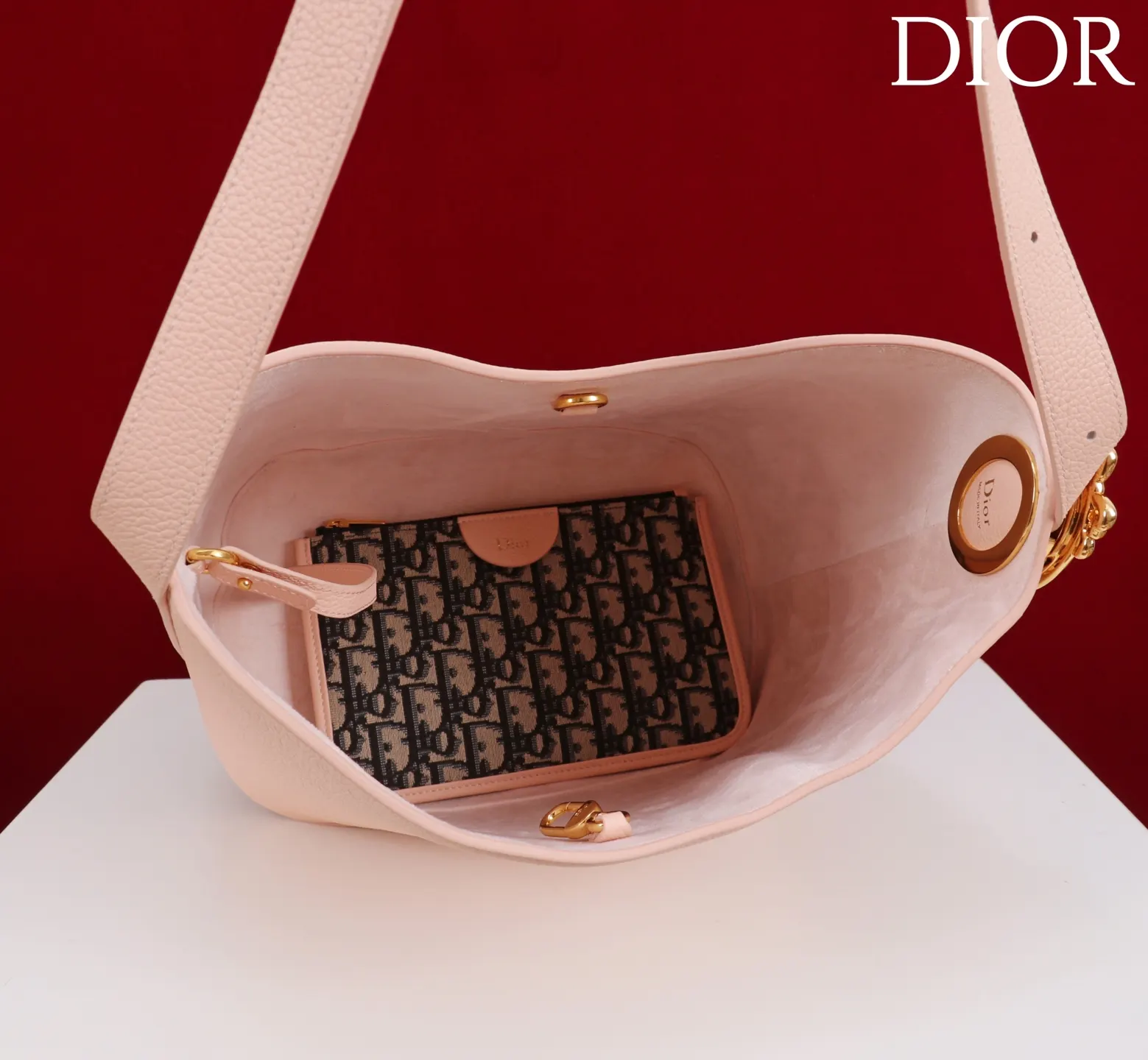 Bucket Bag Casual Leather
