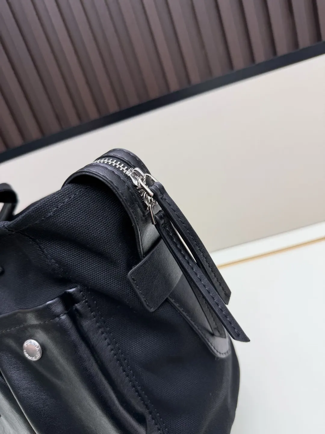 Prada Brown Crossbody Bag Commuter Canvas