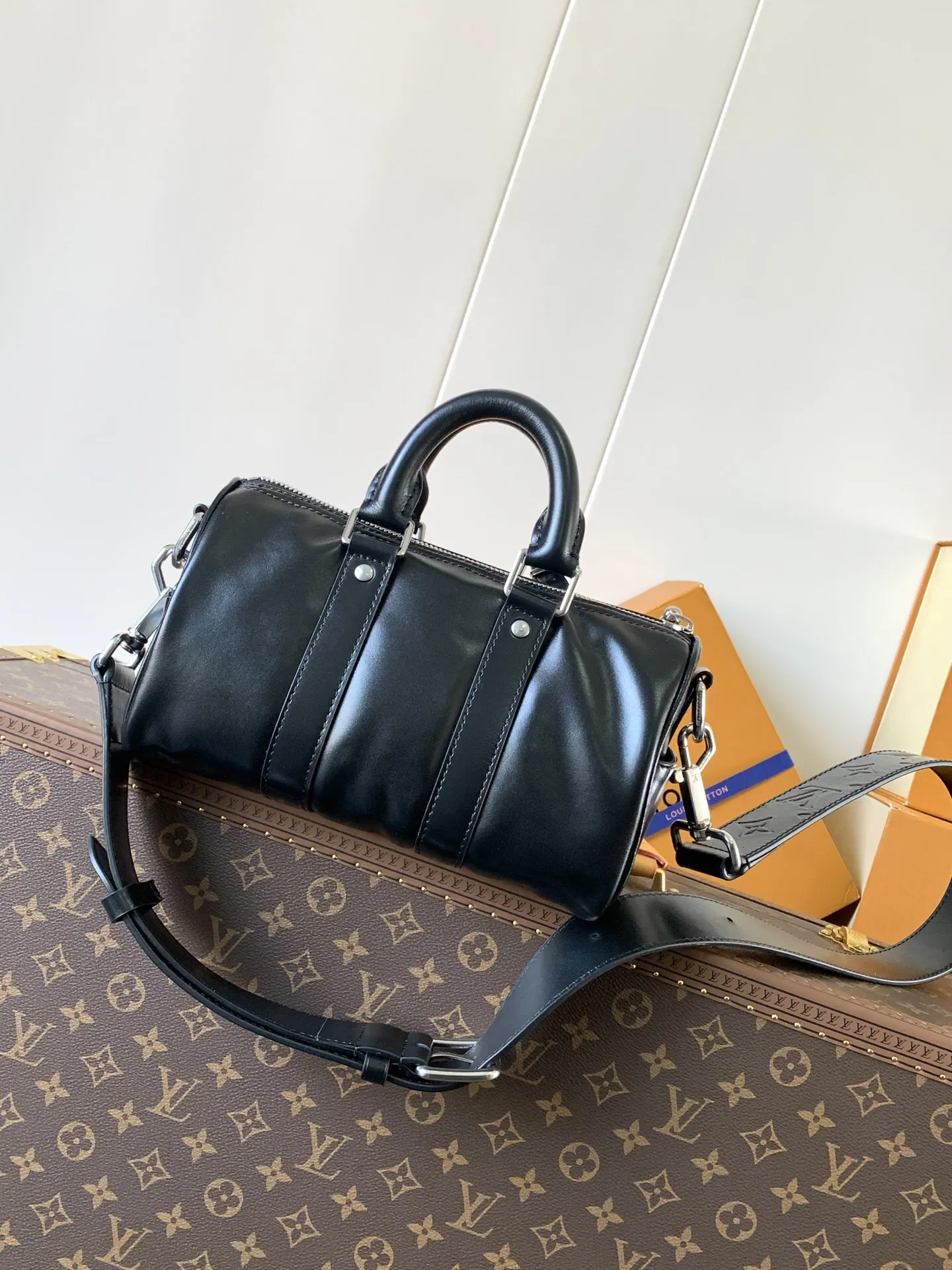 LV Keepall 黑色 旅行包 大容量出行款 经典款｜ORBUYBAG 岚奢包高端时尚精品