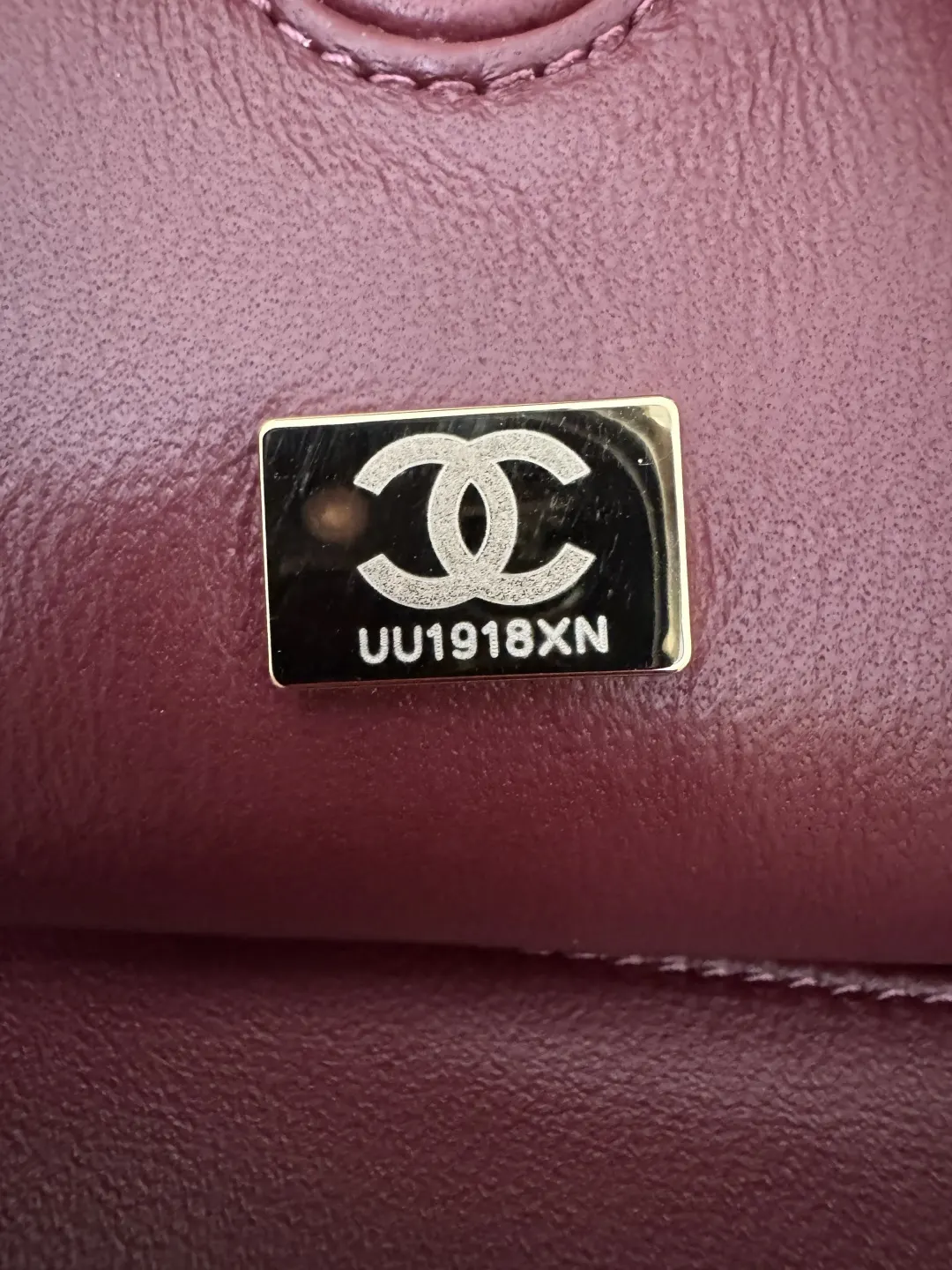 CHANEL 酒紅 羊皮 托特包 大容量托特款