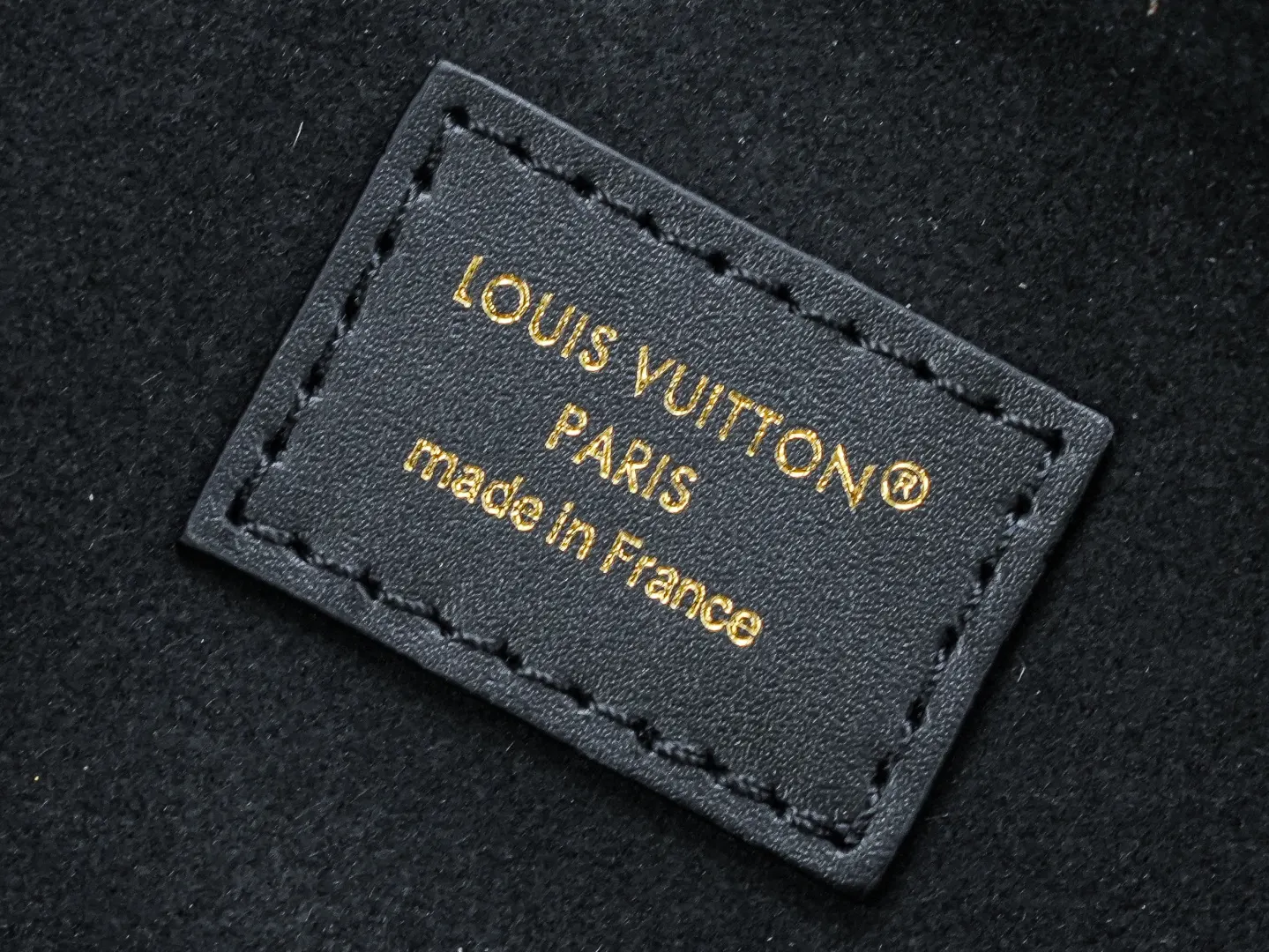 Monogram Chain Bag Leather