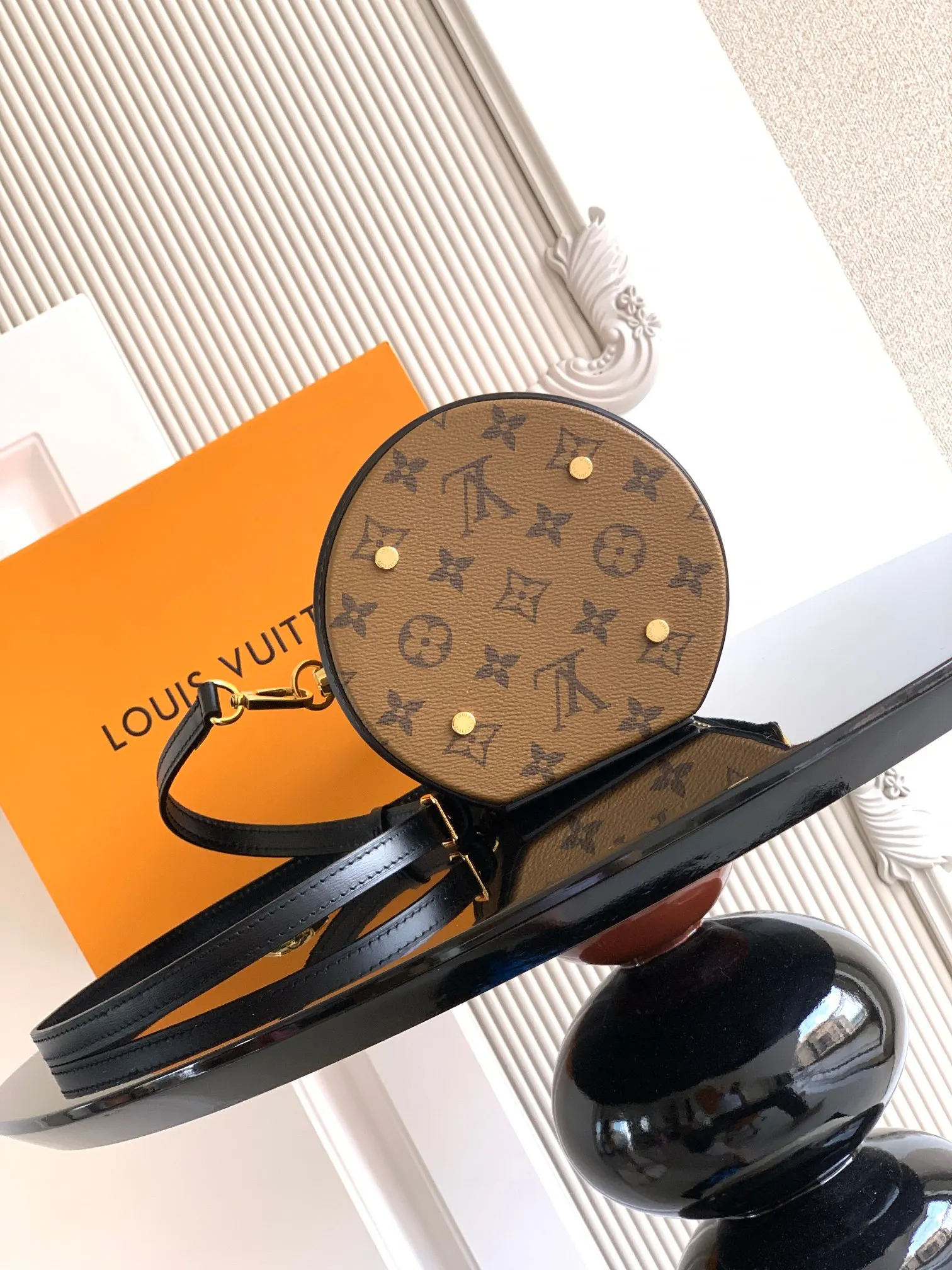 LV 帆布 化妆包 便携收纳款
